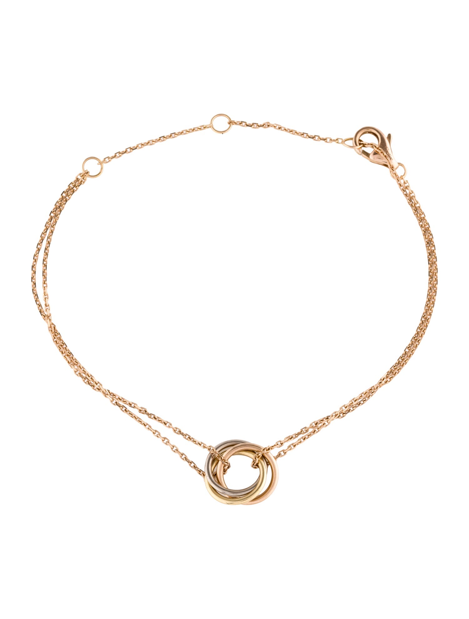 Cartier Trinity Bracelet, on Chain