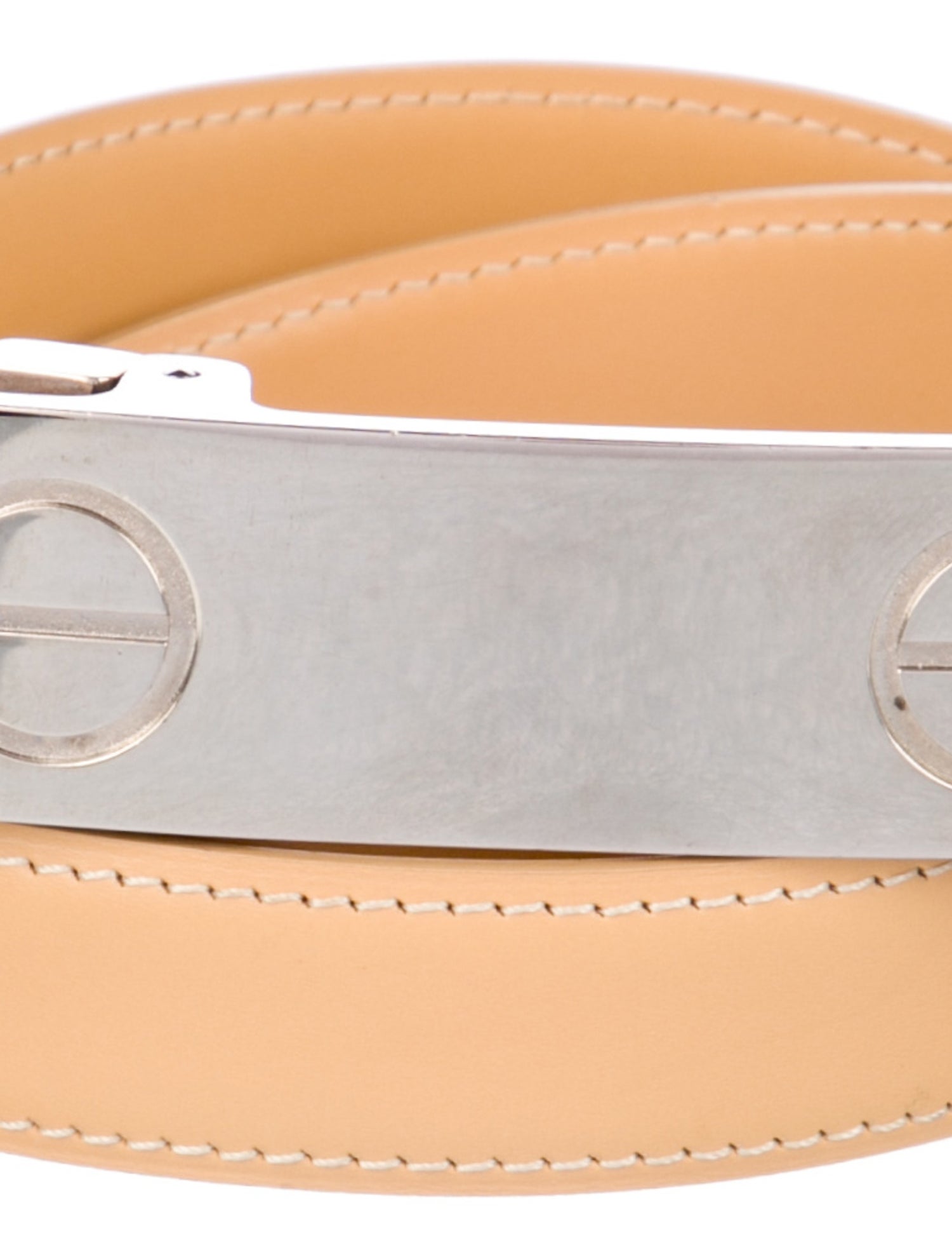 Cartier Skinny Leather Waist Belt