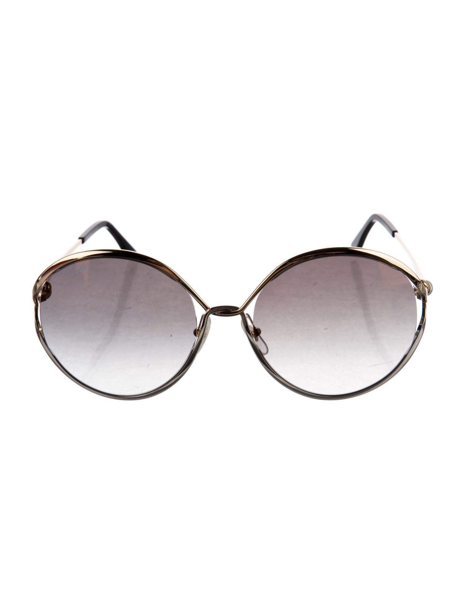 Cartier Oversize Gradient Sunglasses