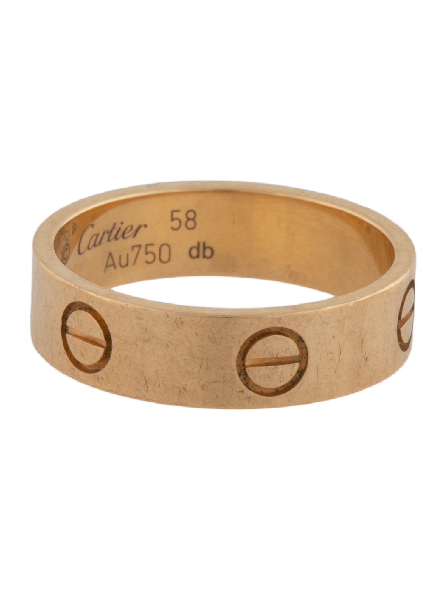 Cartier LOVE Ring, Classic Model