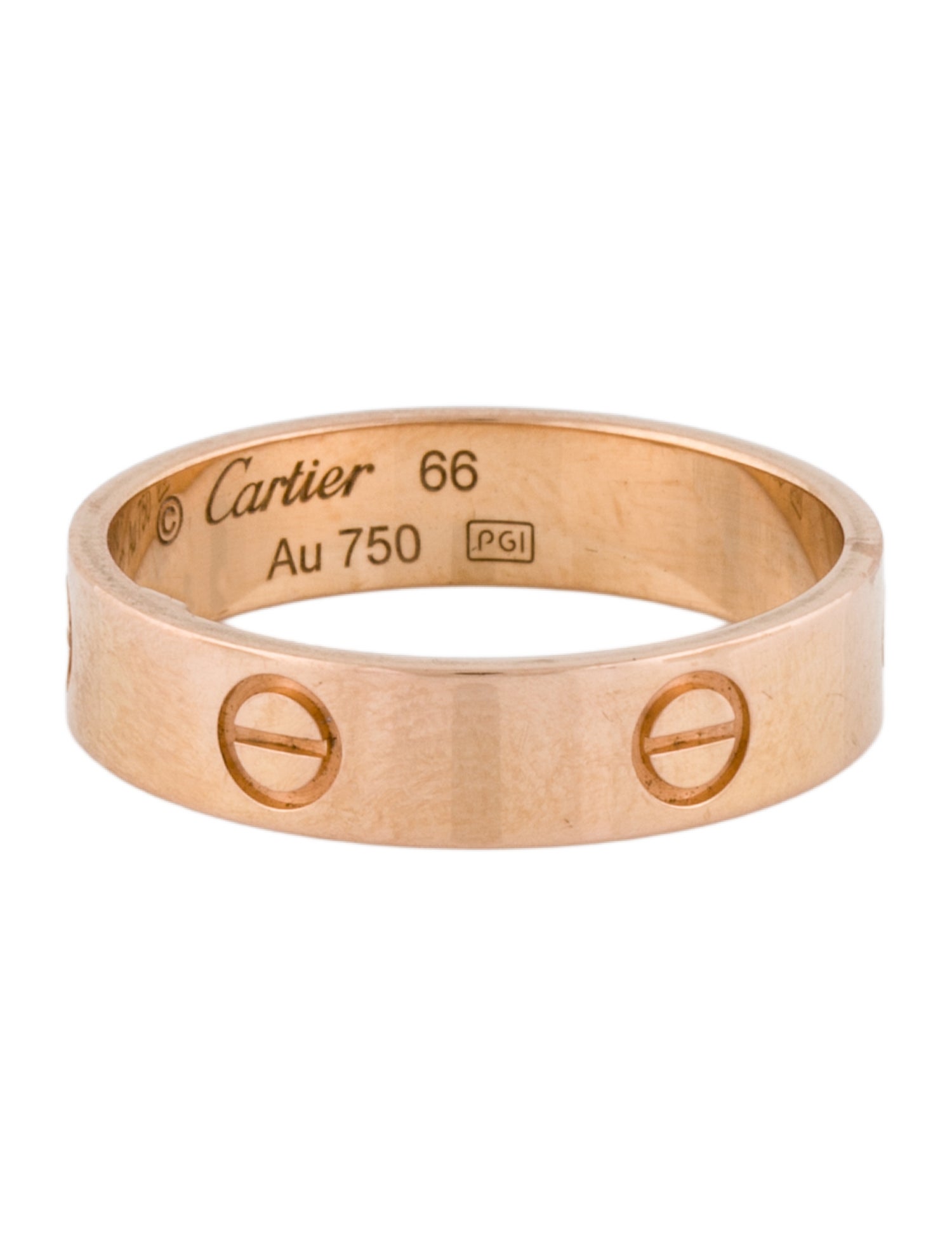Cartier LOVE Ring, Classic Model