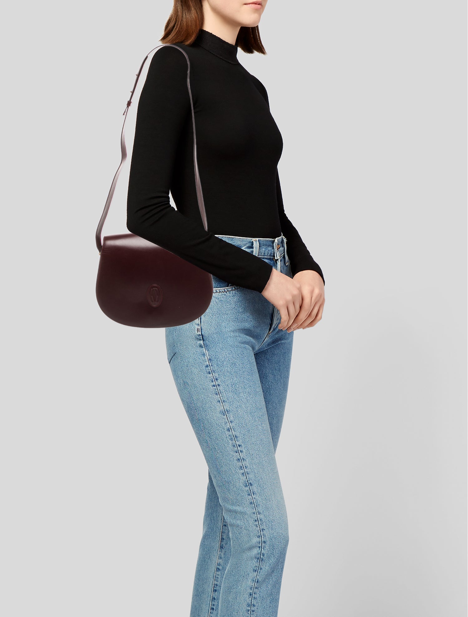 Cartier Leather Crossbody Bag