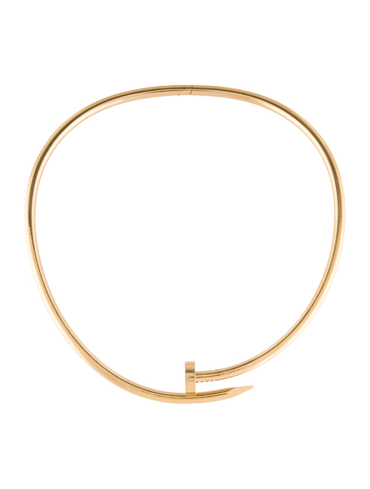 Cartier Juste un Clou Torque Collar Necklace