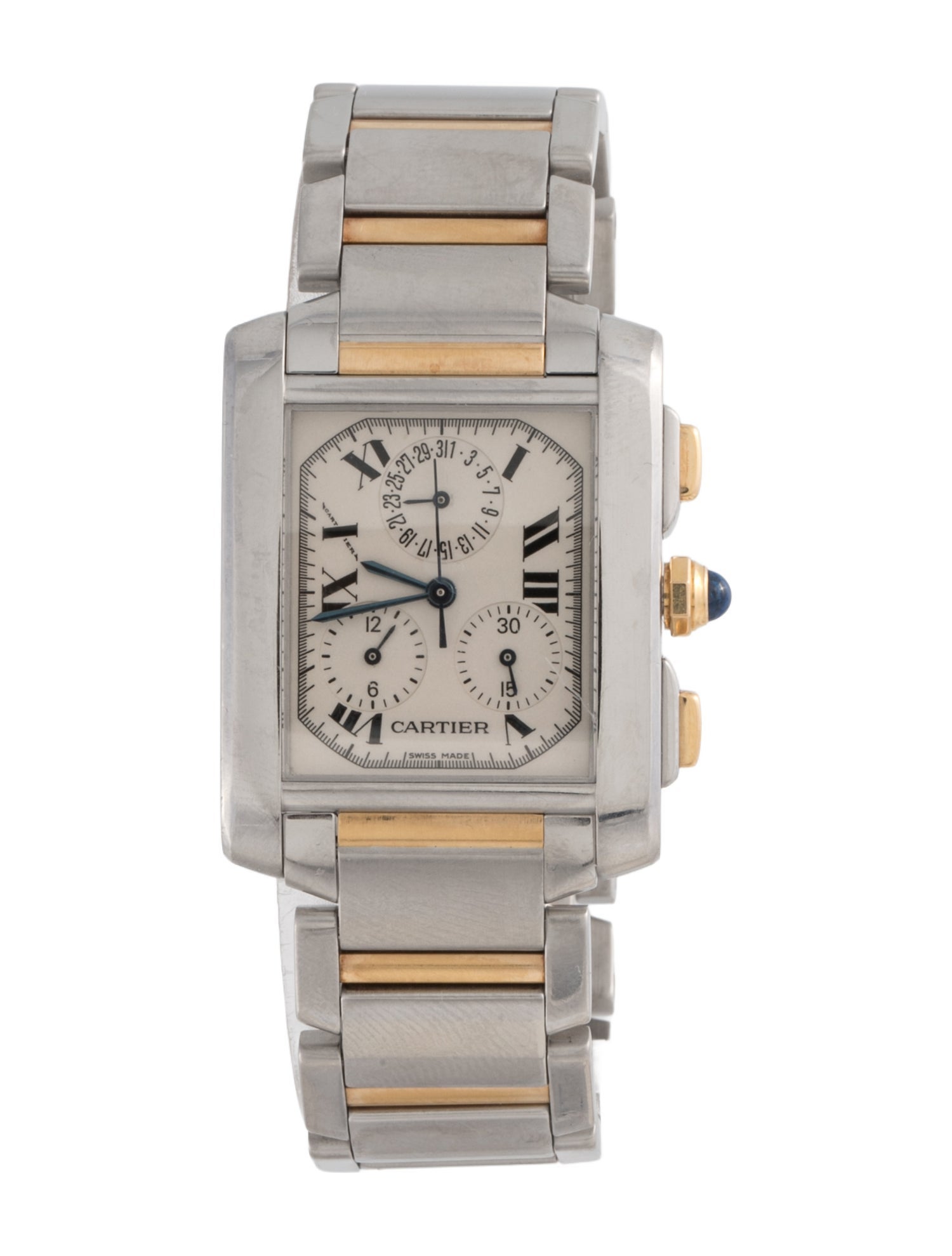 Cartier Tank Française Chronoreflex Watch