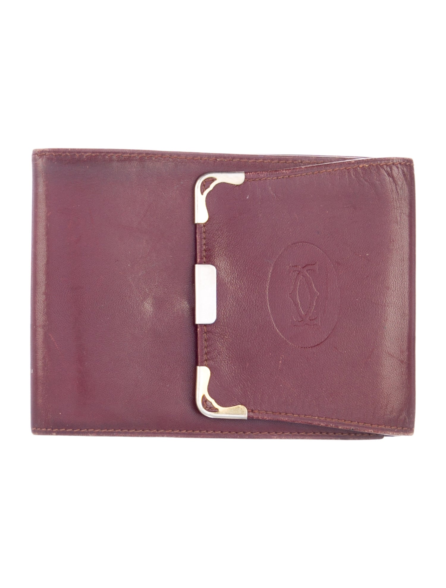 Cartier Vintage Leather Compact Wallet