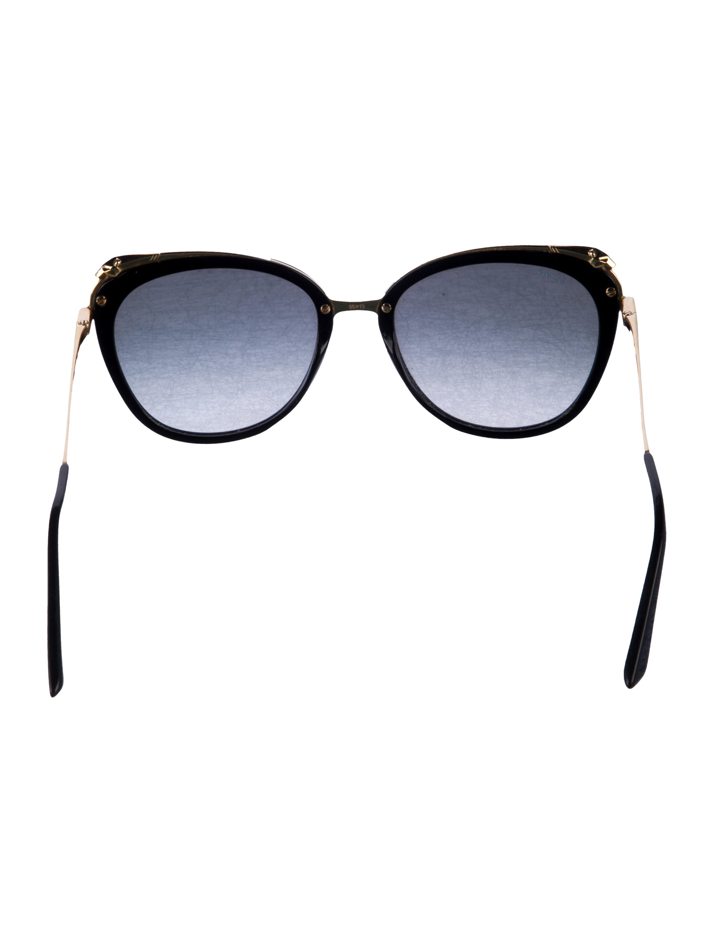 Cartier Panthere De Cartier Square Sunglasses
