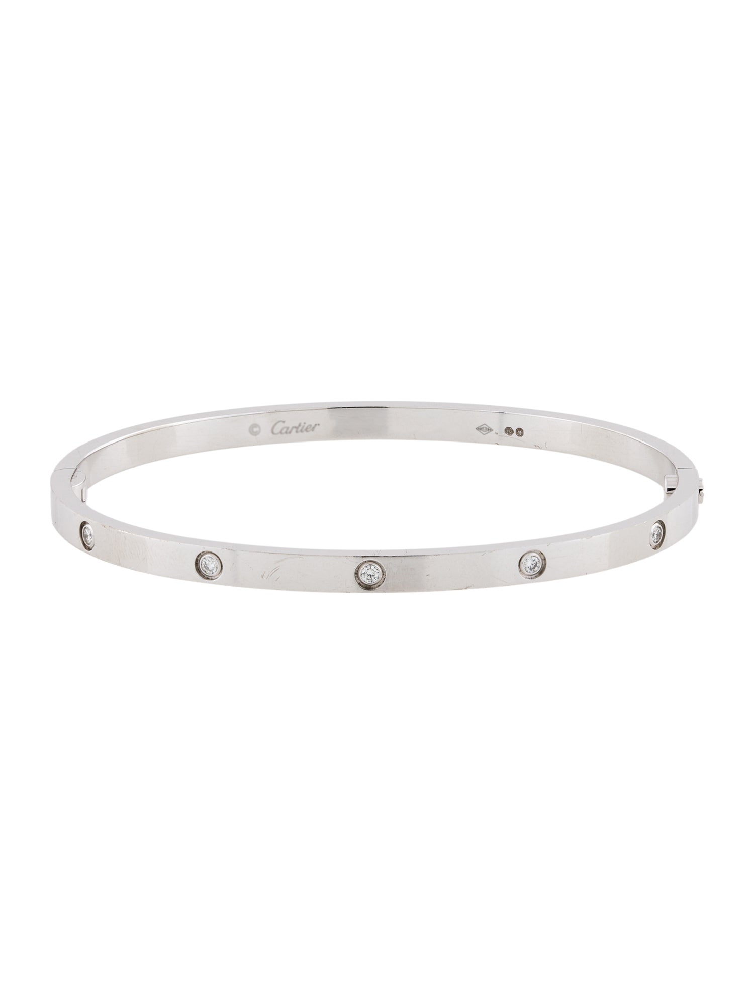 Cartier 10 Diamonds LOVE Bracelet, Small Model
