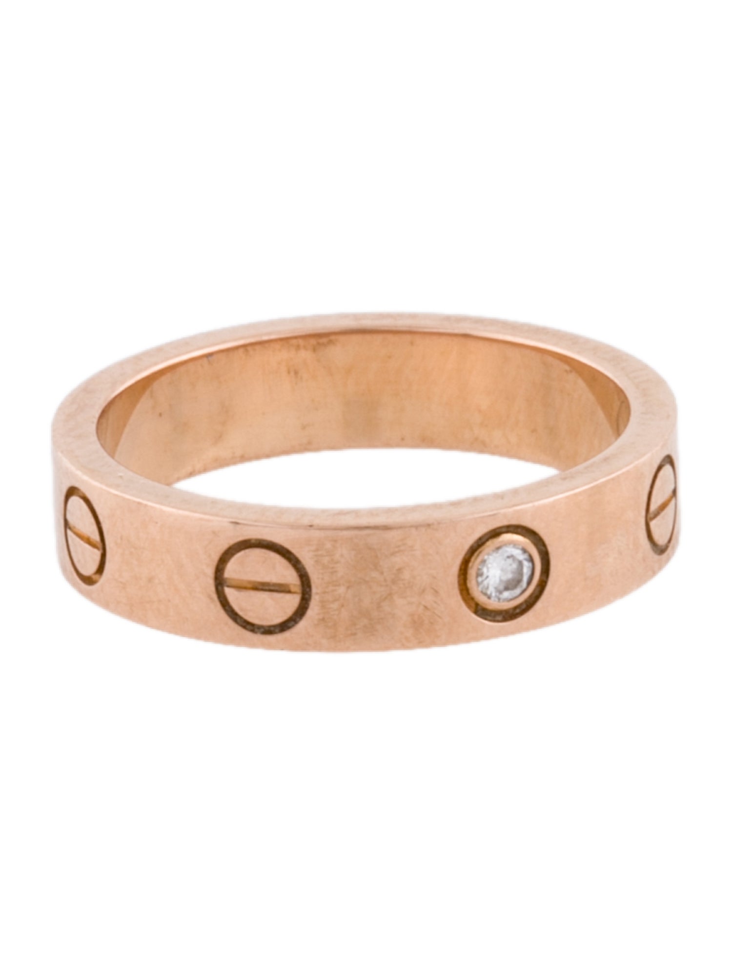 Cartier 1 Diamond LOVE Ring, Small Model