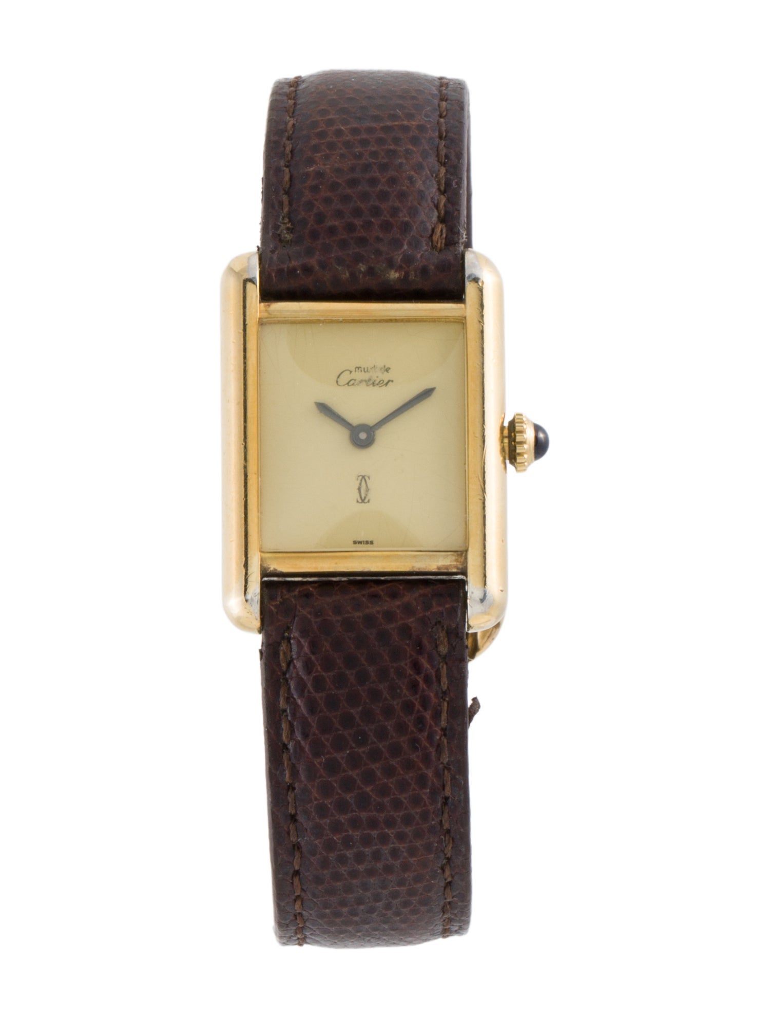 Cartier Must de Cartier Tank "Lemon Dial" Watch