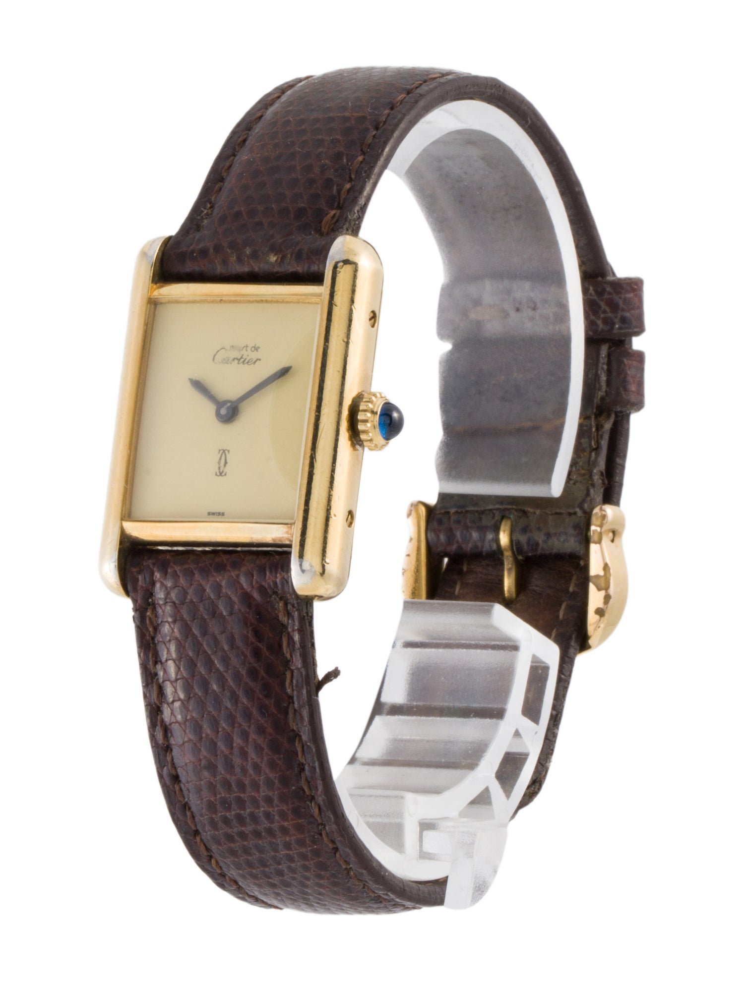 Cartier Must de Cartier Tank "Lemon Dial" Watch