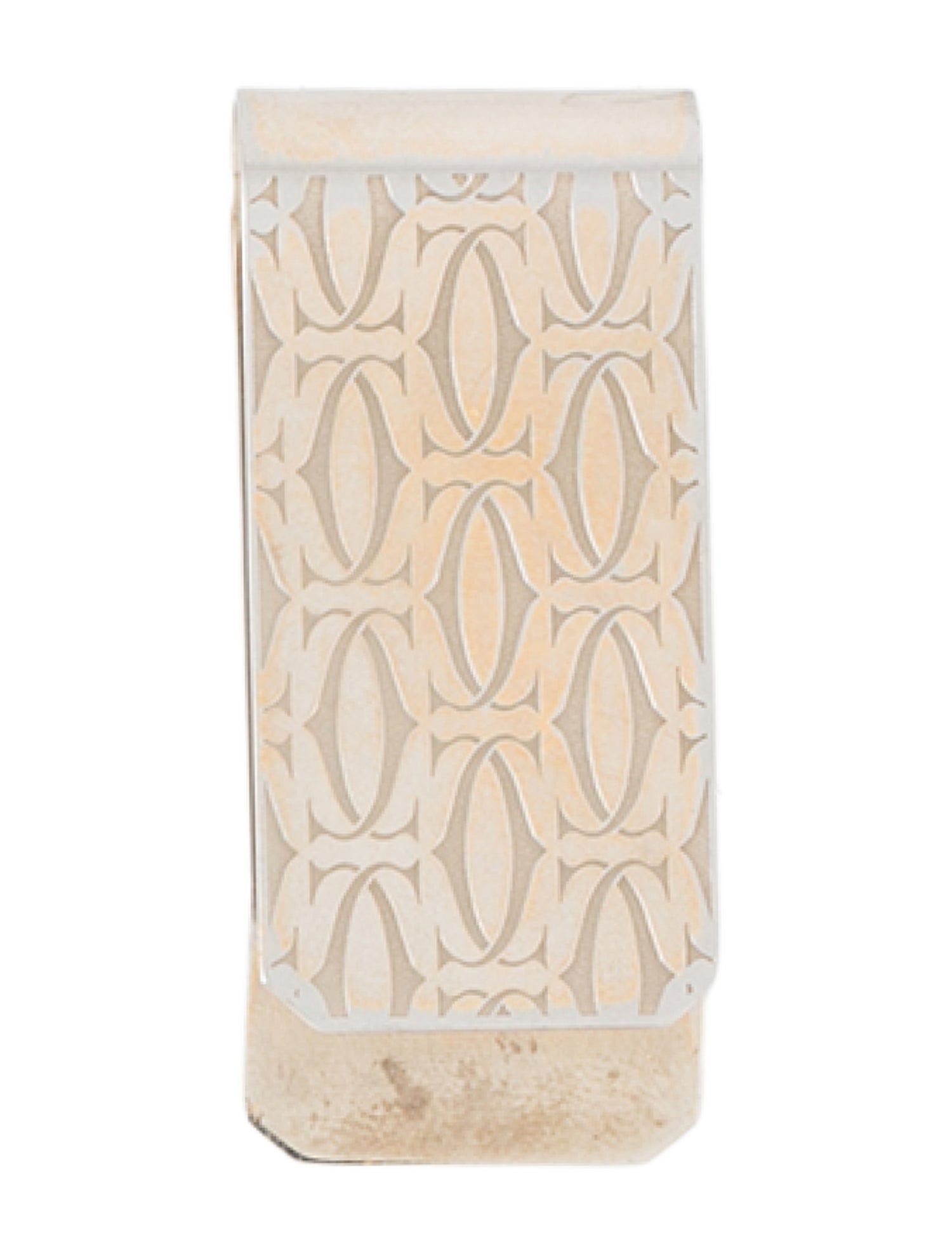 Cartier Engraved Money Clip