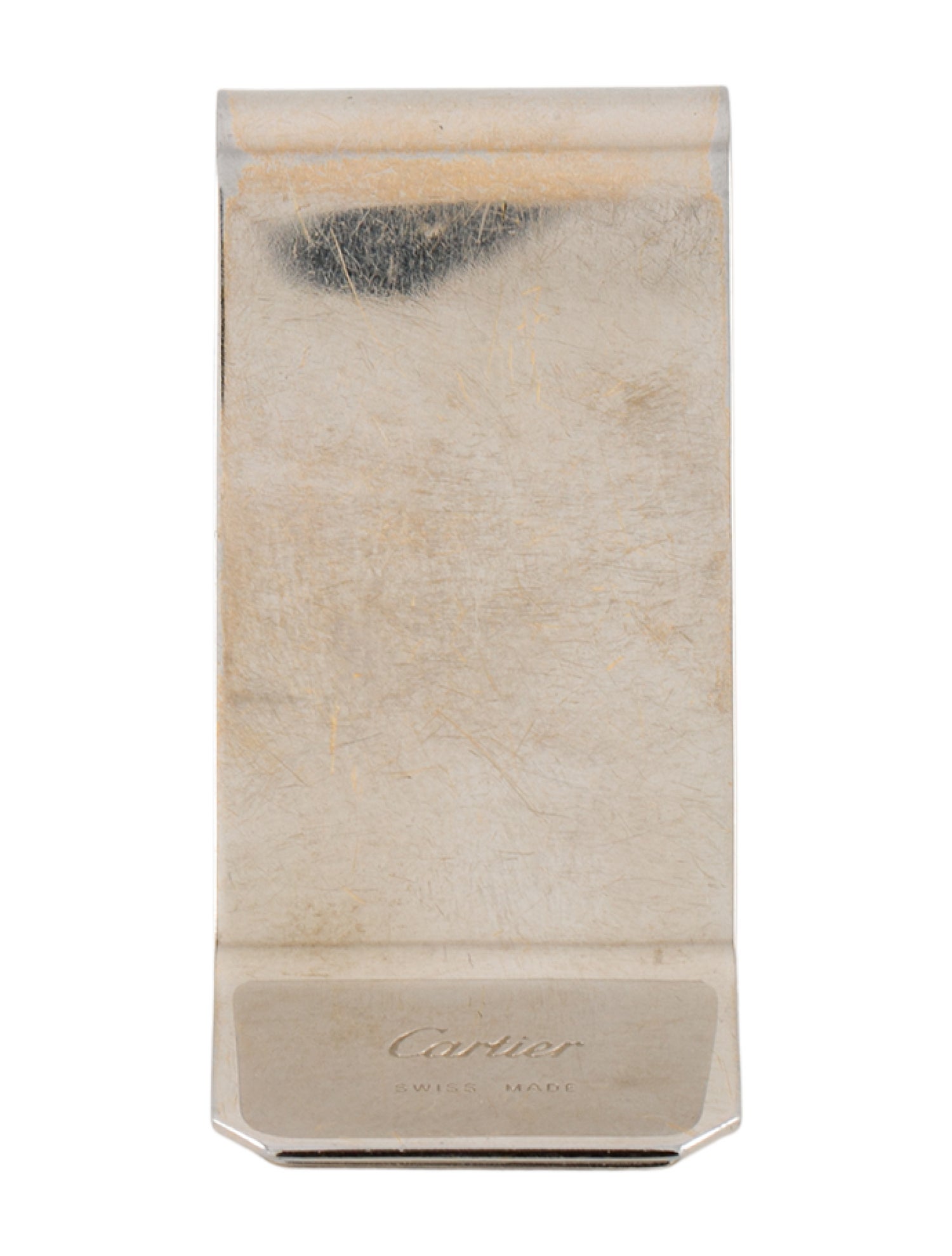 Cartier Engraved Money Clip