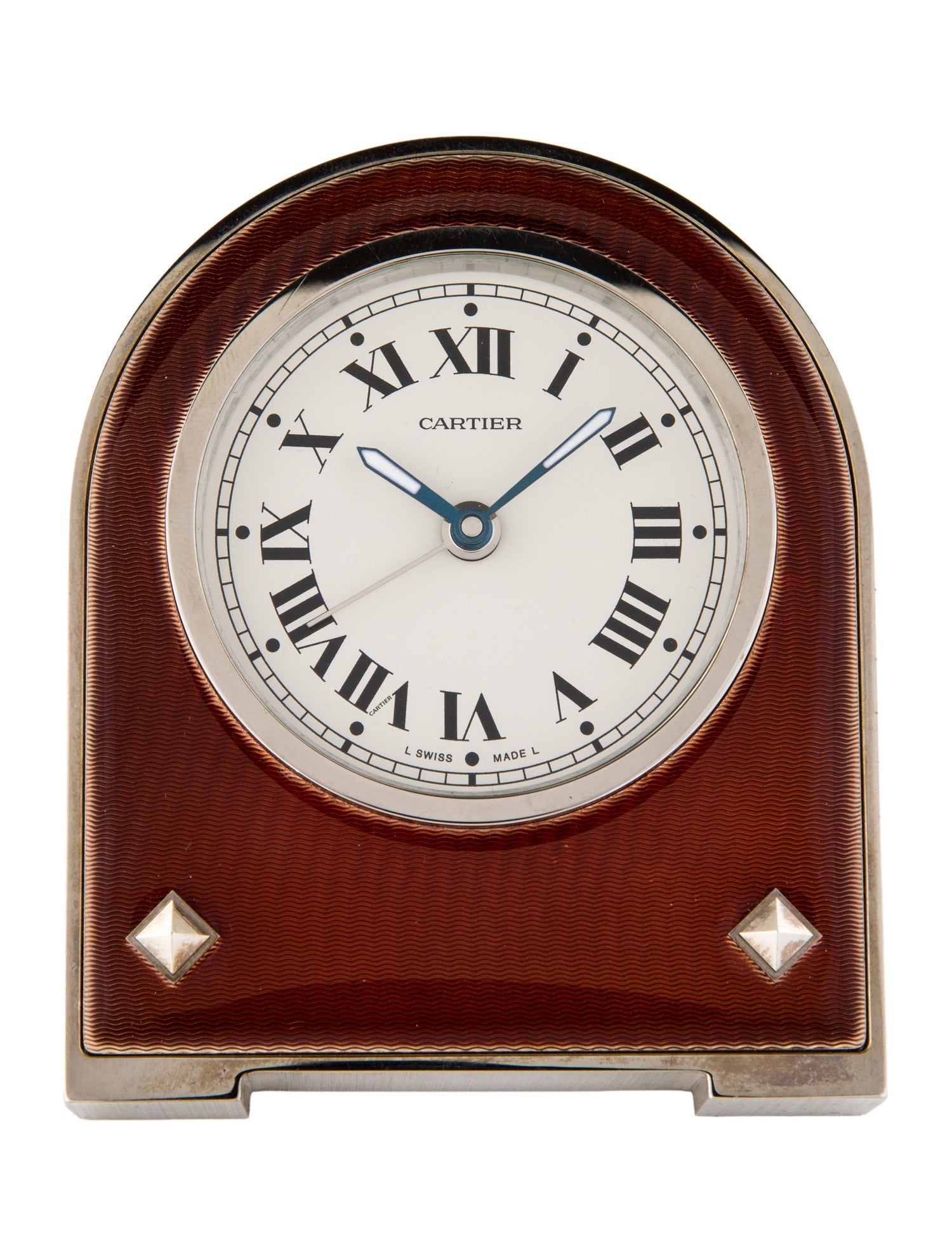 Cartier Arched Desk Alarm Clock