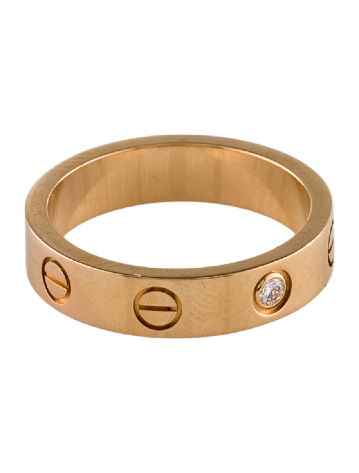 Cartier 1 Diamond Small LOVE Ring