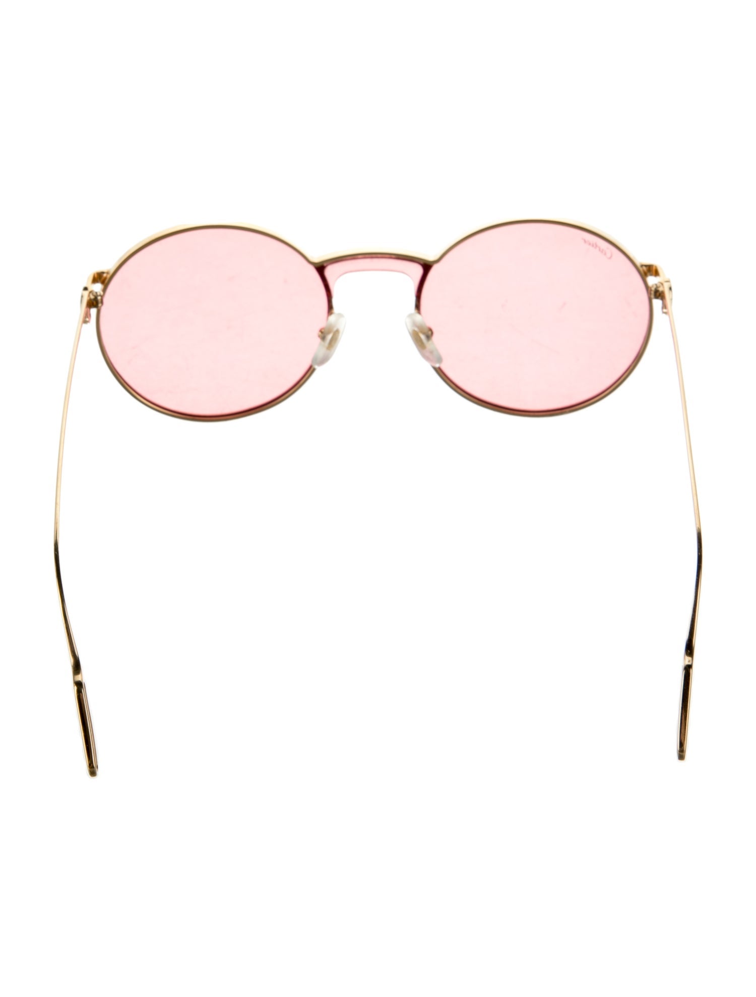 Cartier Round Tinted Sunglasses