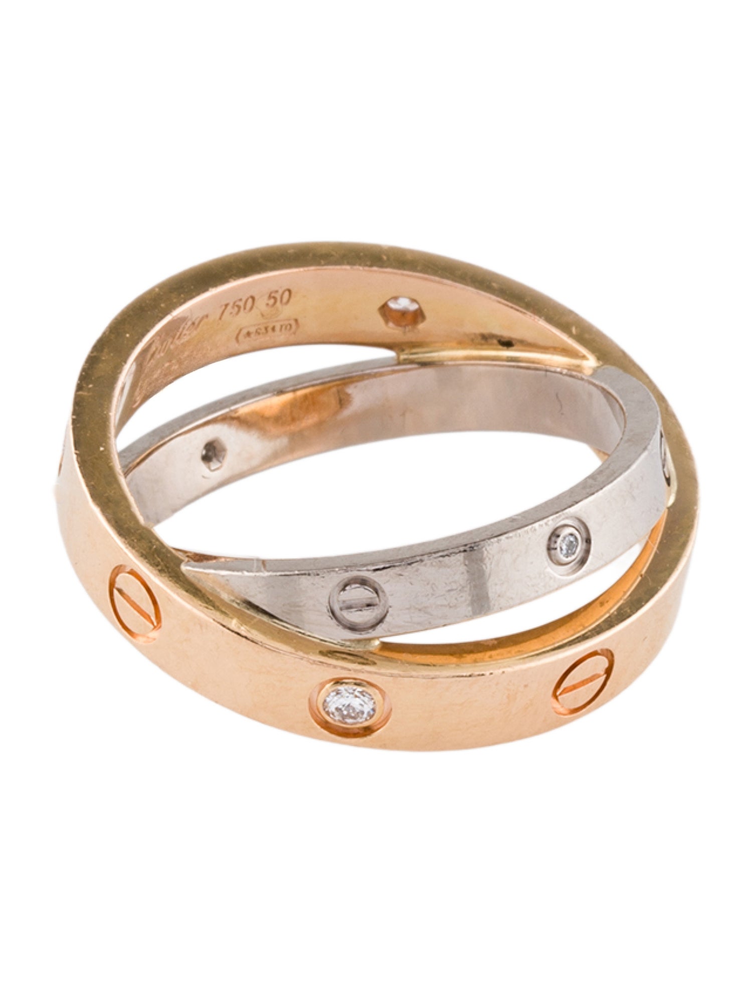 Cartier 6 Diamonds LOVE Ring