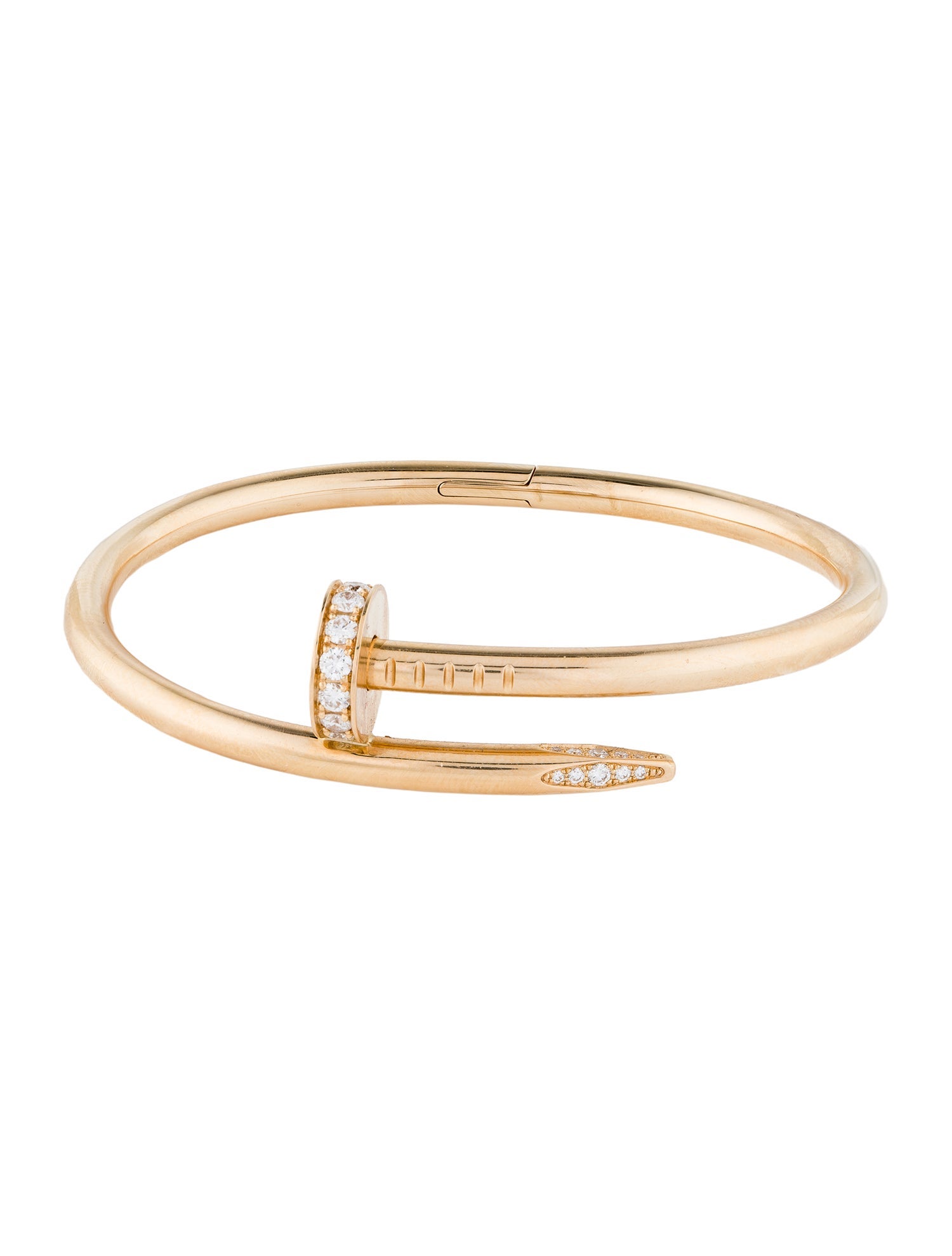 Cartier Just un Clou Bracelet, Classic Model, Diamond