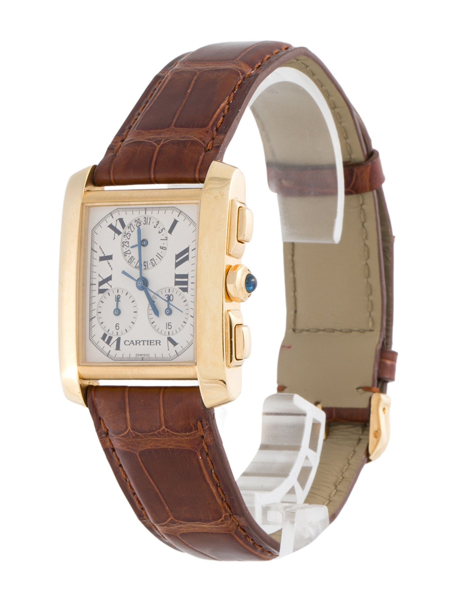 Cartier Tank Française Chronoflex Watch