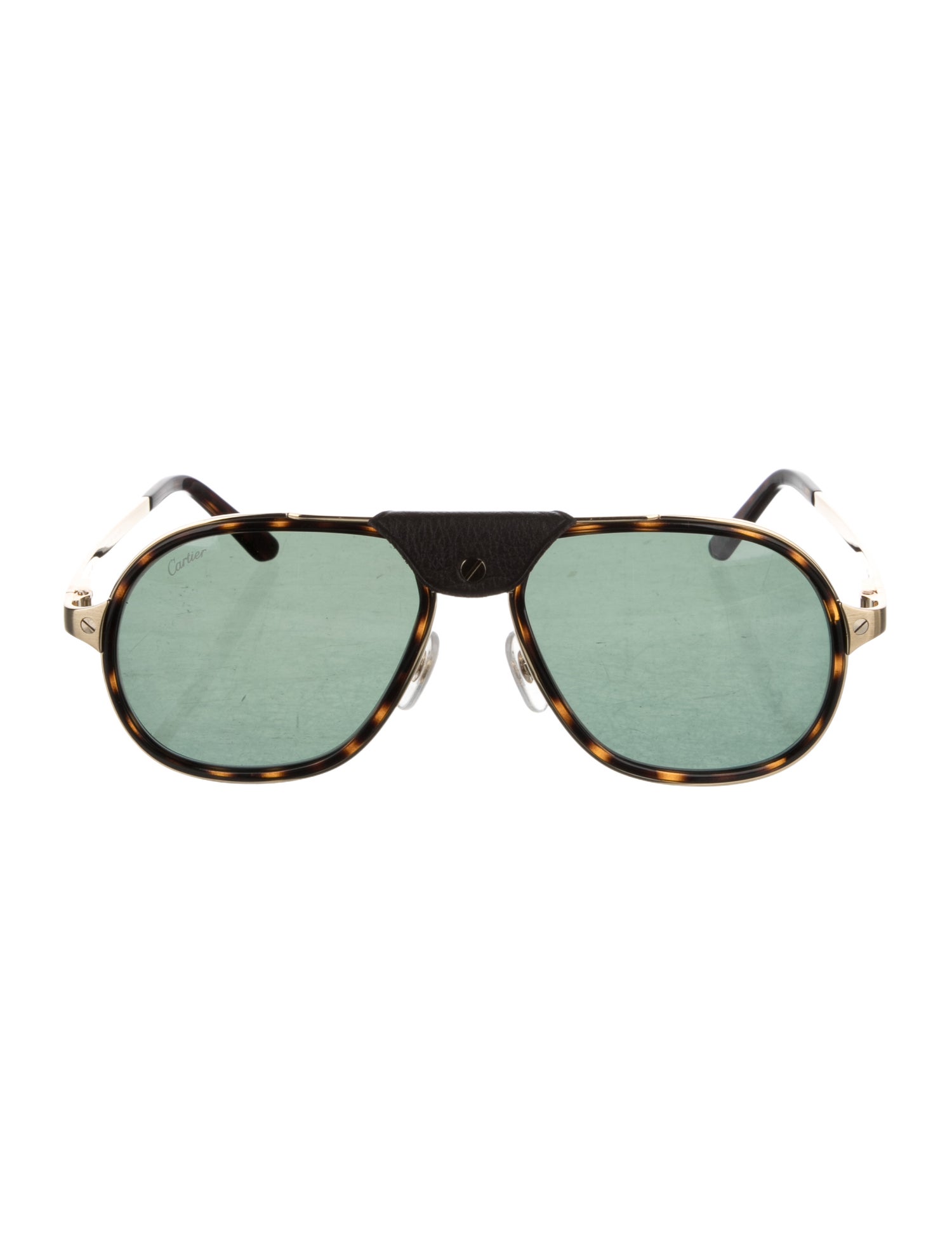 Cartier Santos de Cartier Square Sunglasses