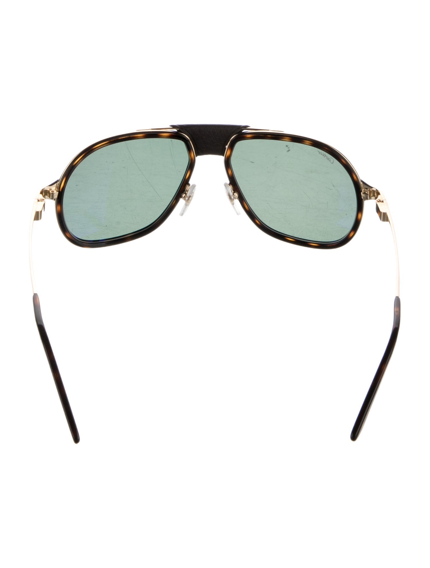 Cartier Santos de Cartier Square Sunglasses