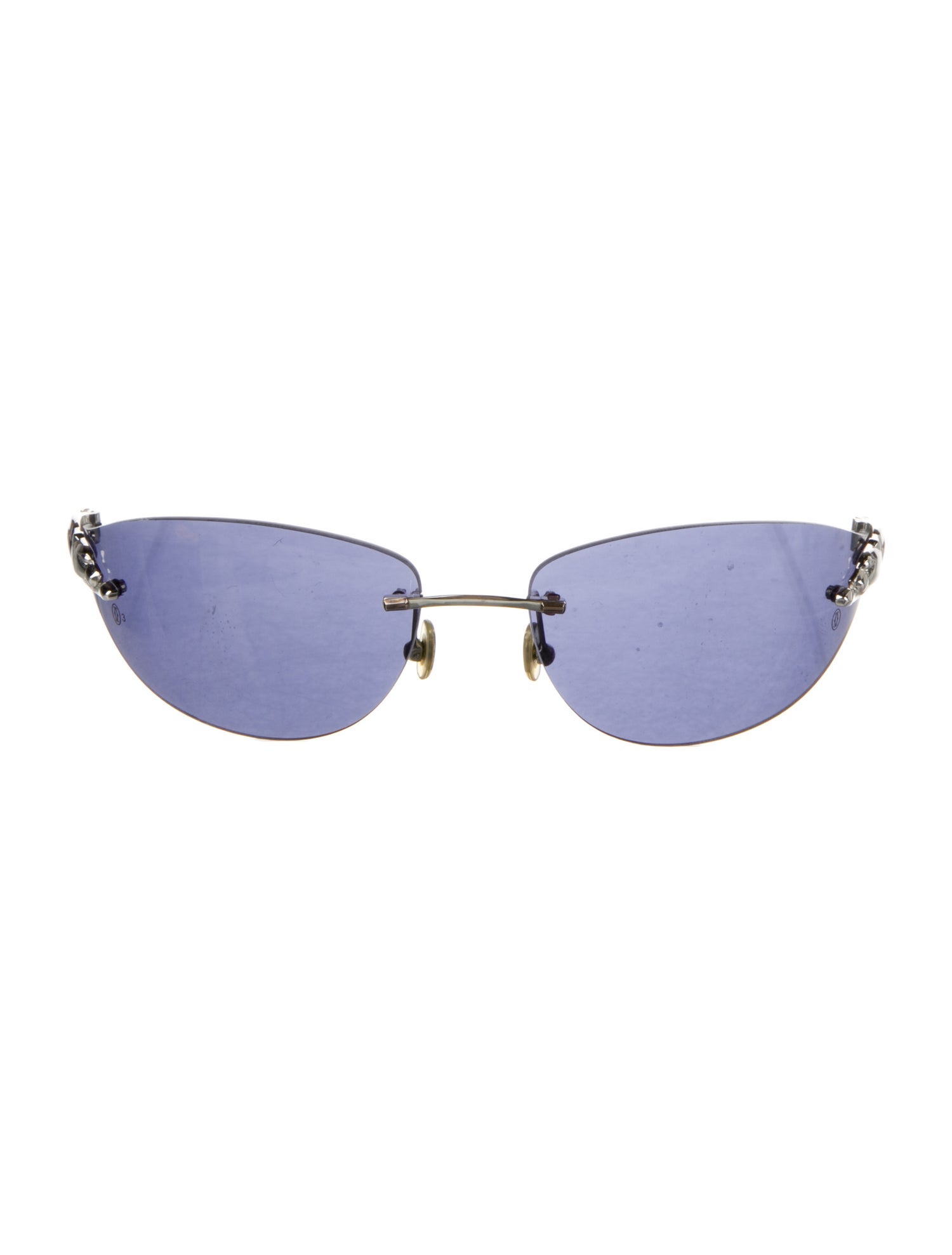 Cartier Cat-Eye Tinted Sunglasses