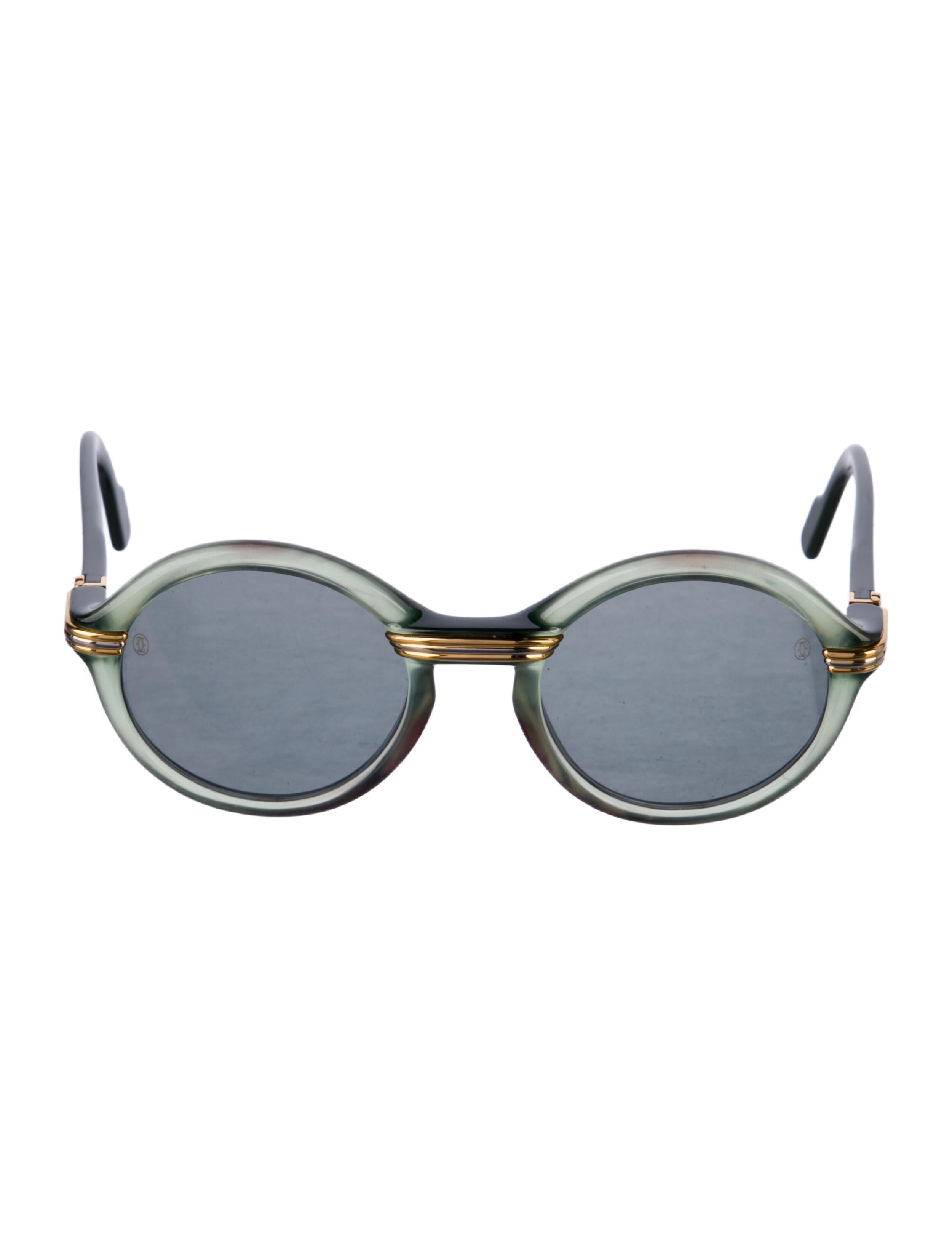 Cartier Cabriolet Round Sunglasses