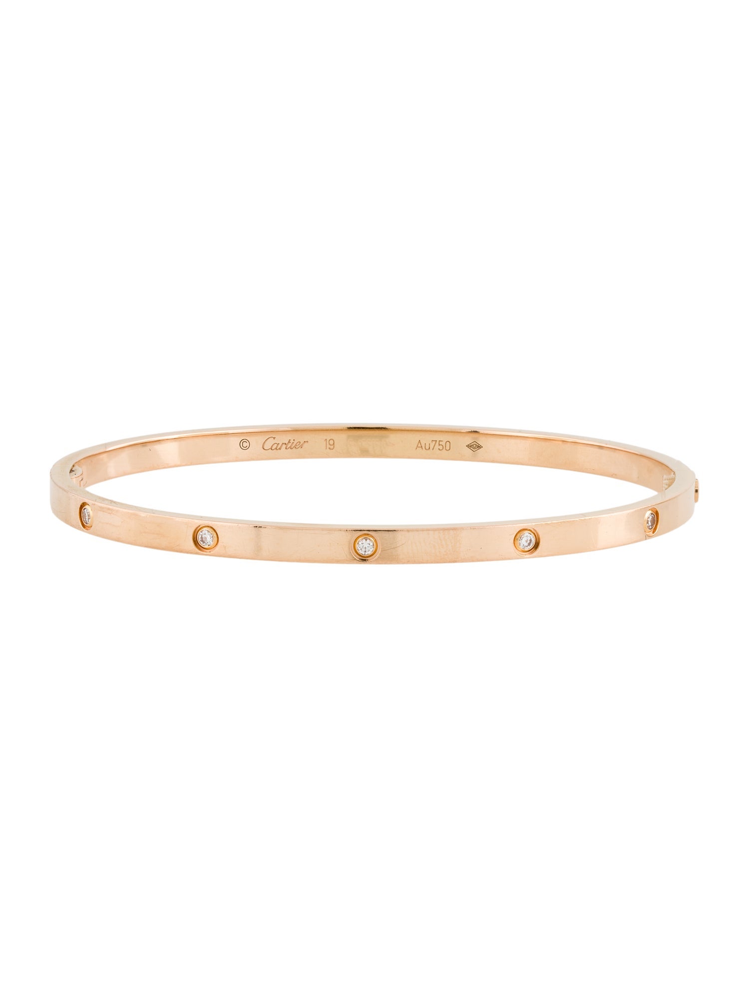 Cartier Small 10 Diamond LOVE Bracelet