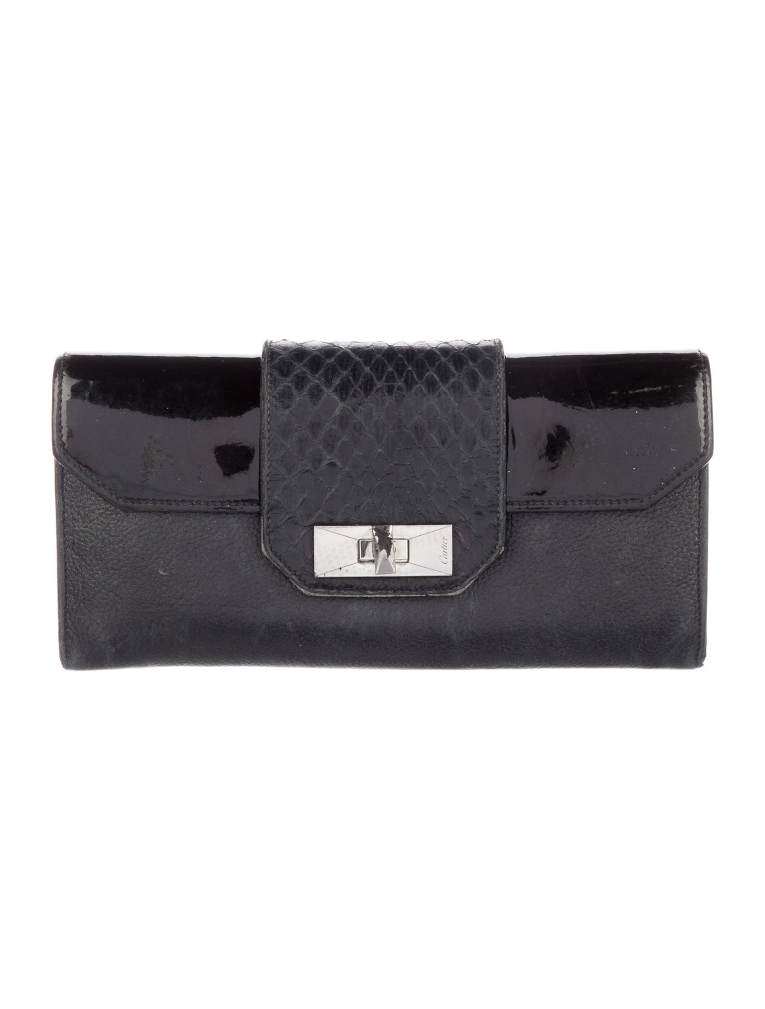 Cartier Leather Continental Wallet