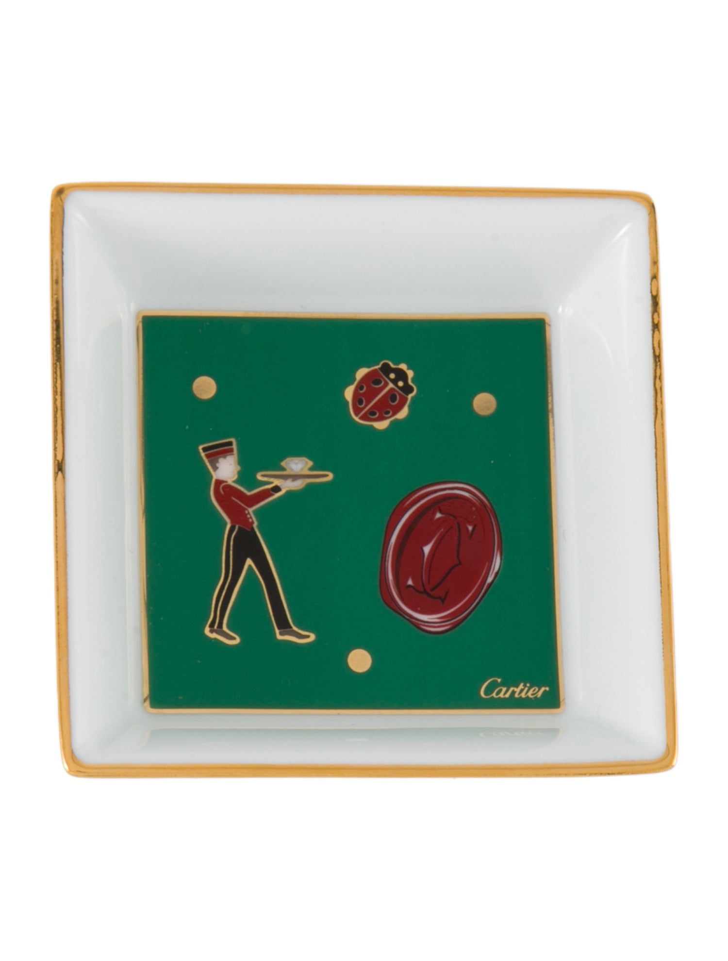 Cartier 3-Piece Diabolo Mini Trinket Trays