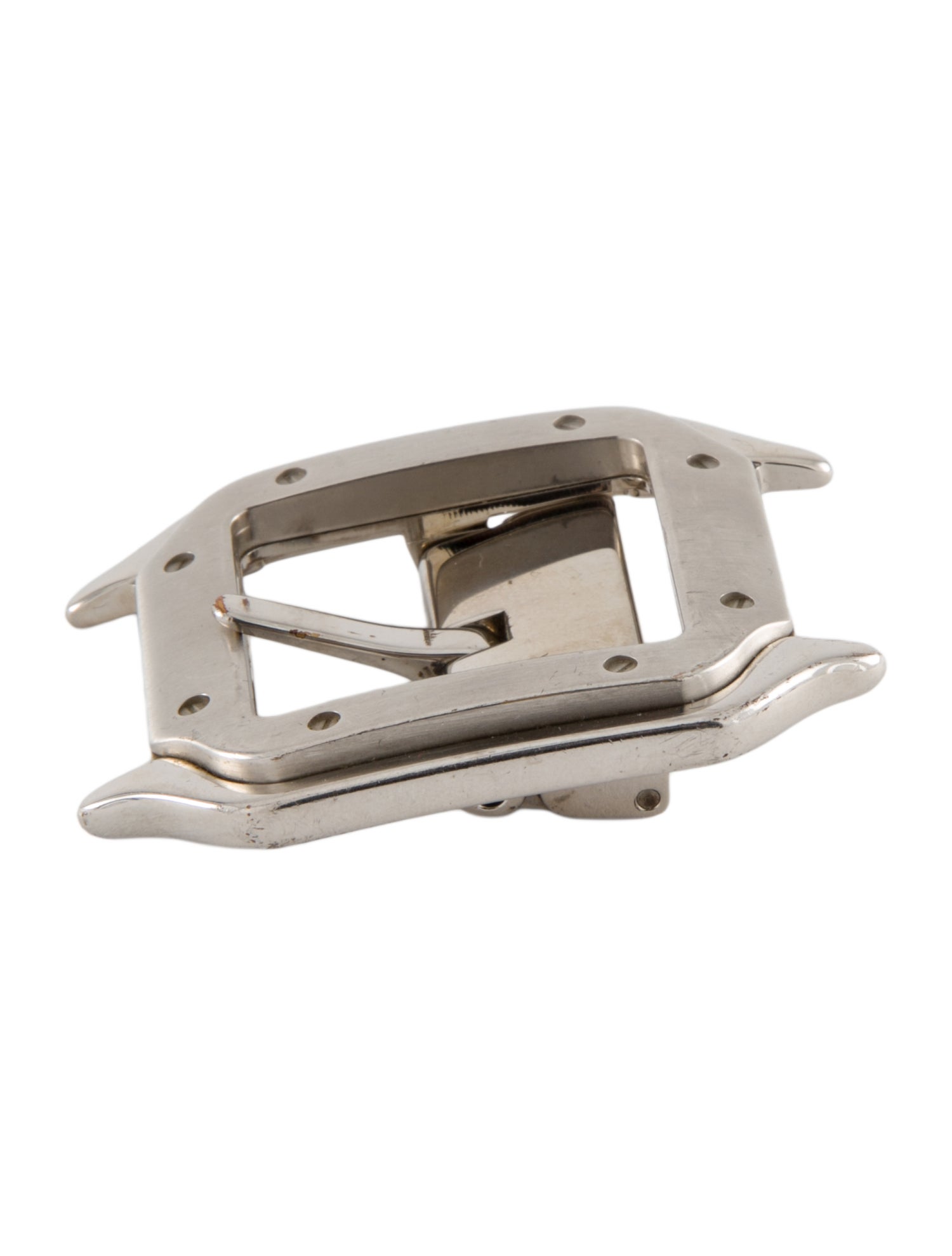 Cartier Silver-Tone Belt Buckle