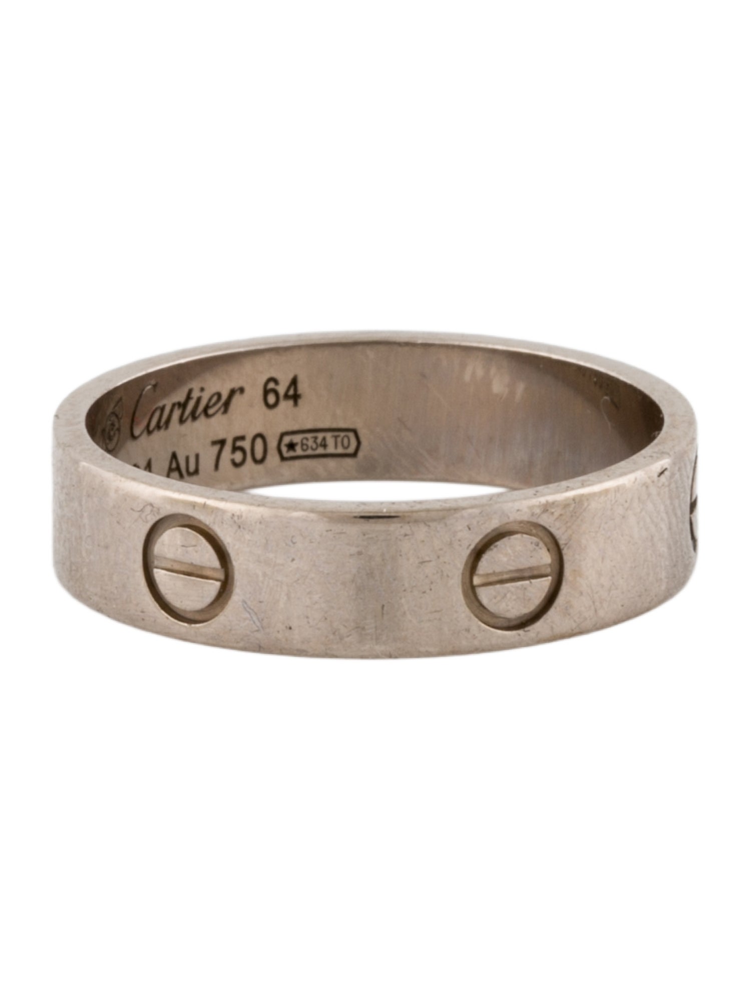 Cartier LOVE Ring, Classic Model