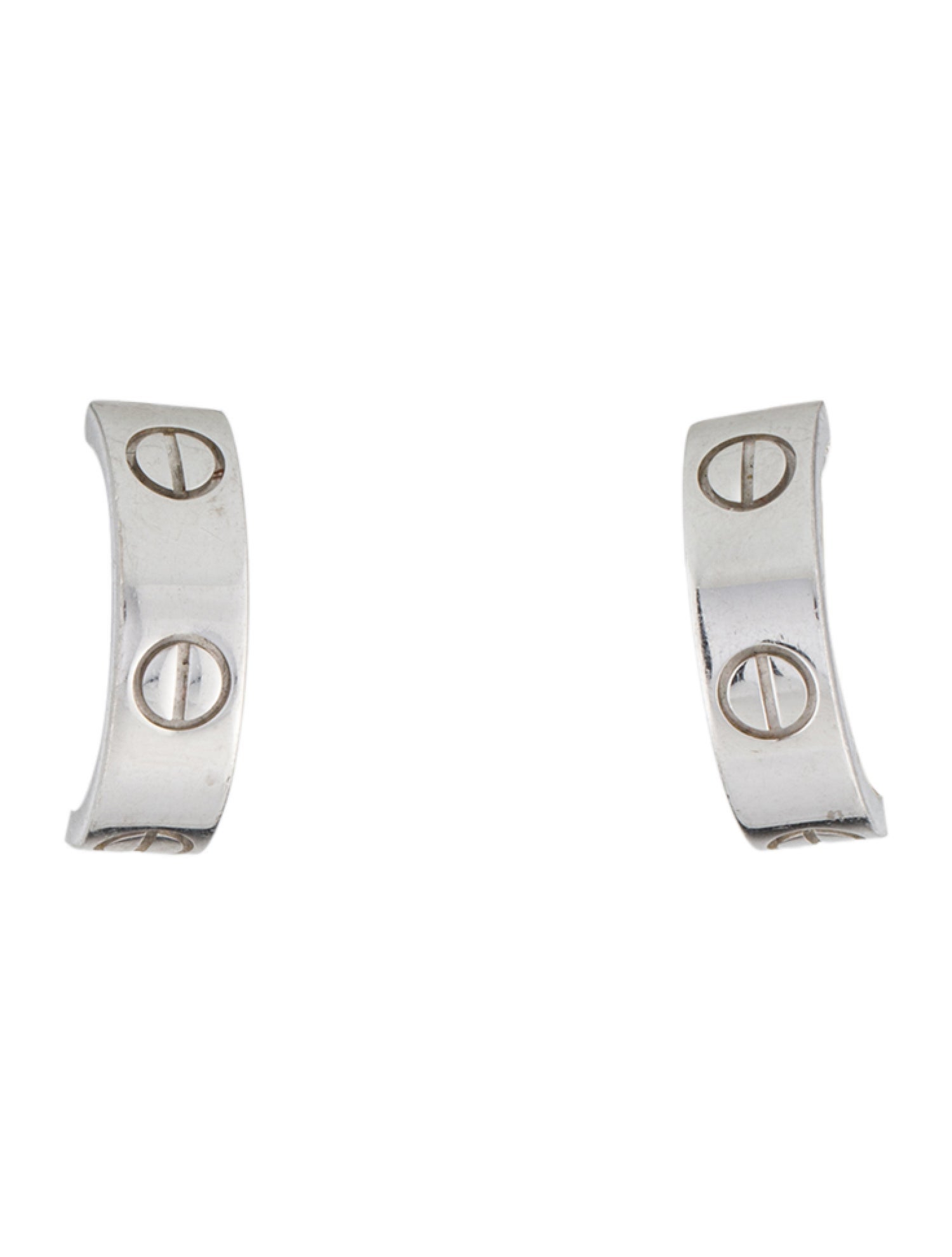 Cartier Classic LOVE Hoop Earrings
