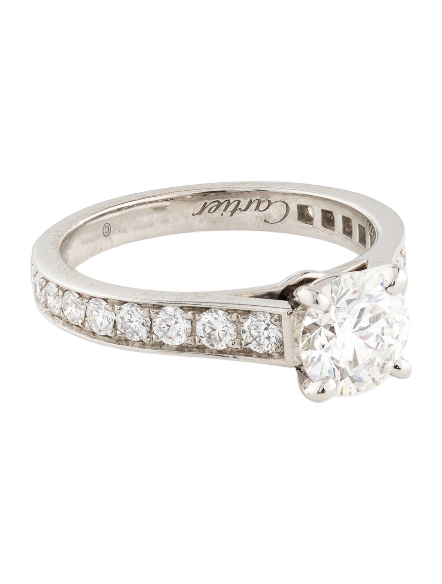 Cartier 1.03ct 1895 Solitaire Engagement Ring