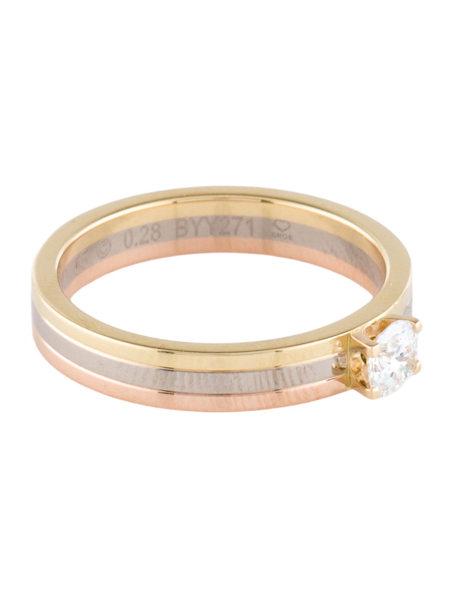 Cartier Vendôme Louis Cartier Solitaire Ring