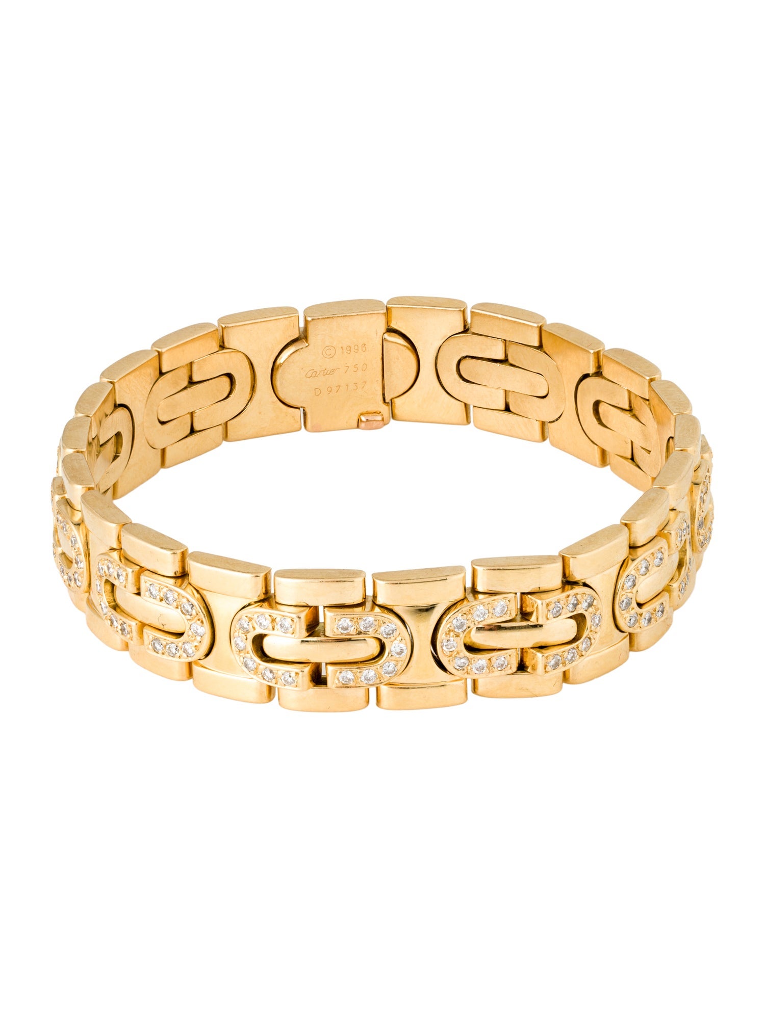 Cartier Vintage 'Art Deco' Diamond Bracelet