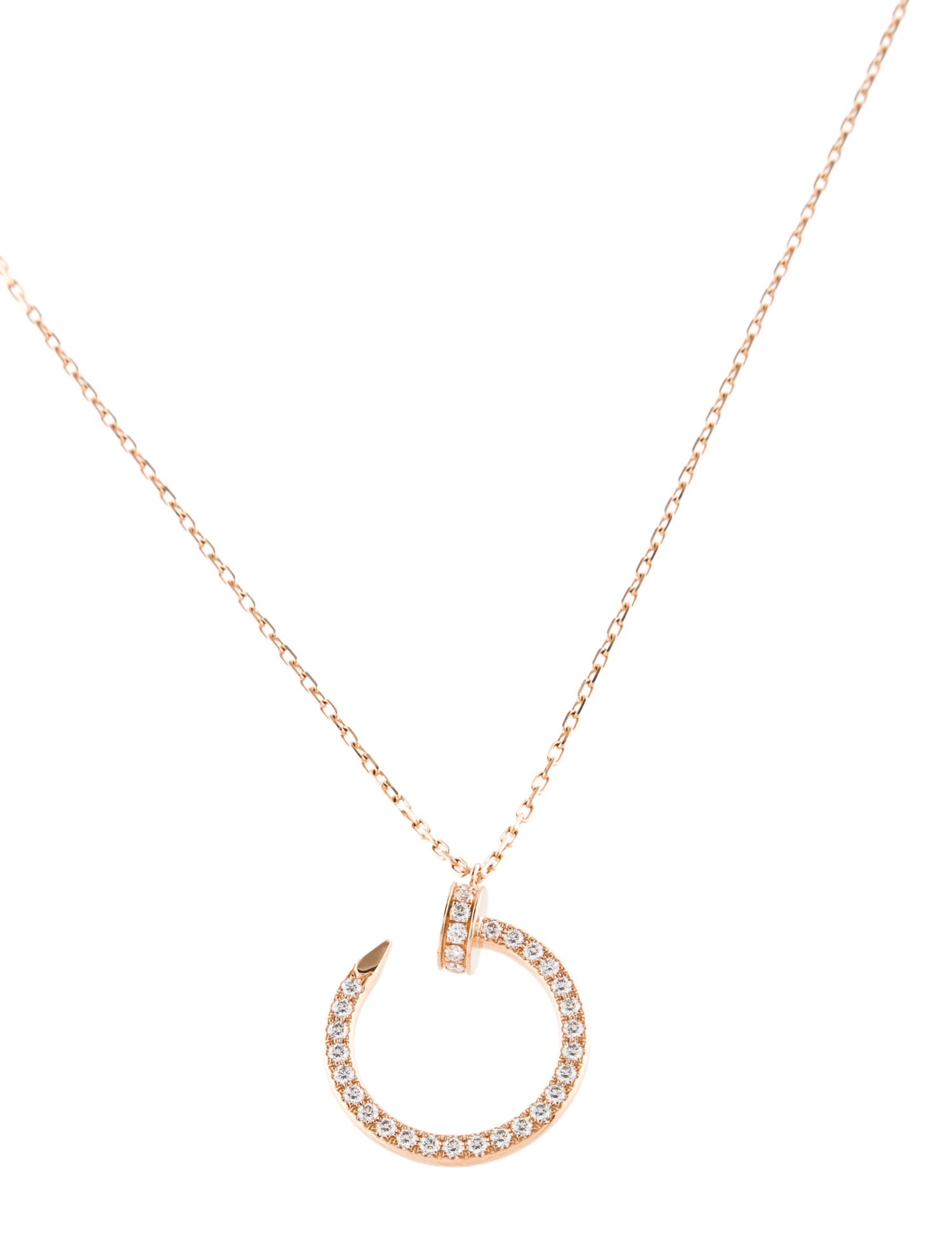 Cartier Diamonds Juste un Clou Pendant Necklace