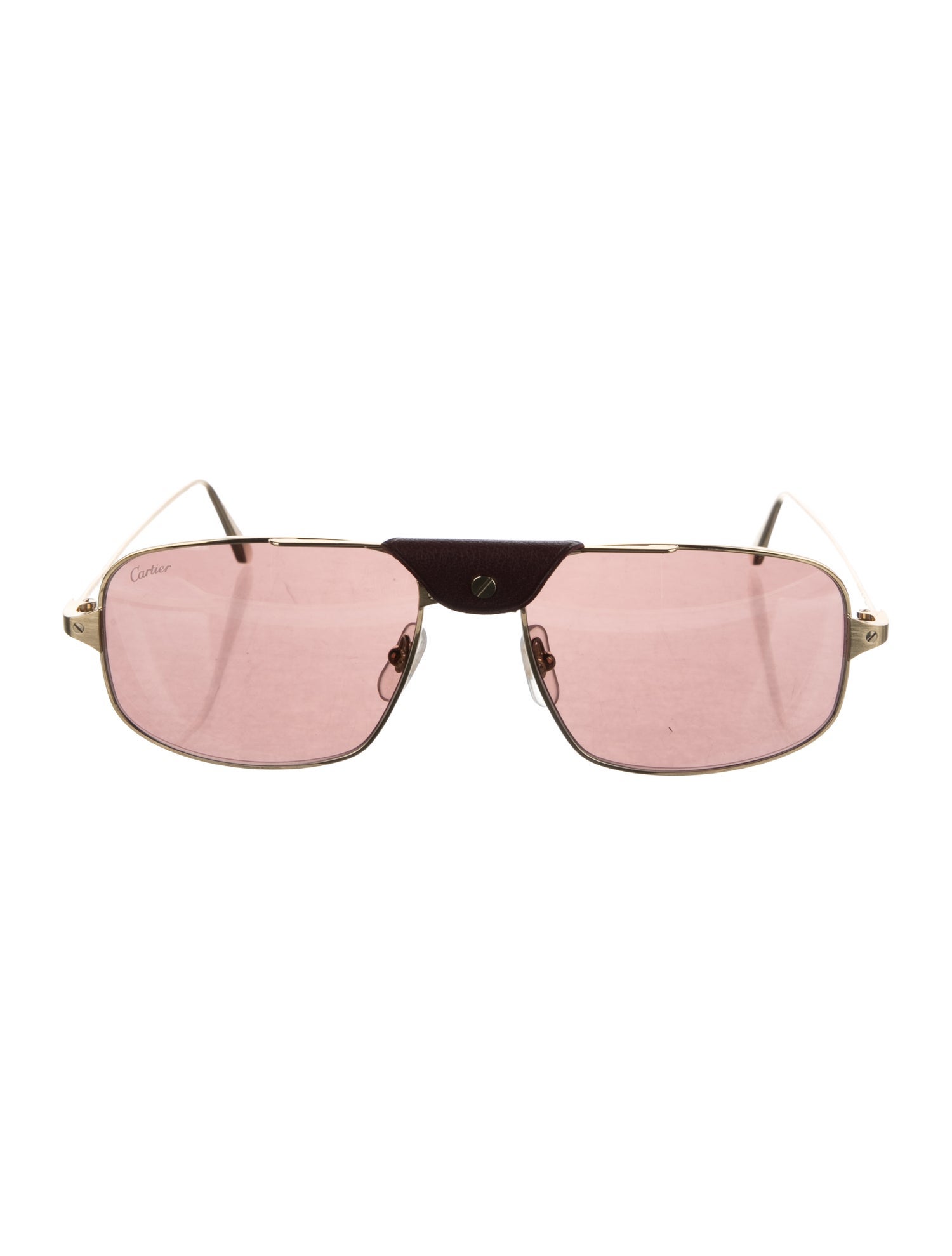 Cartier Aviator Tinted Sunglasses