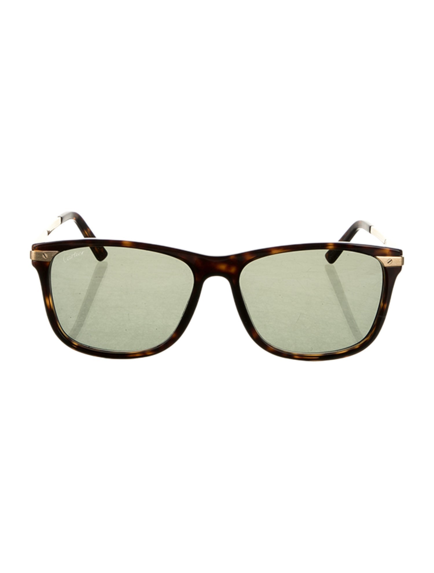 Cartier Square Tinted Sunglasses w/ Tags