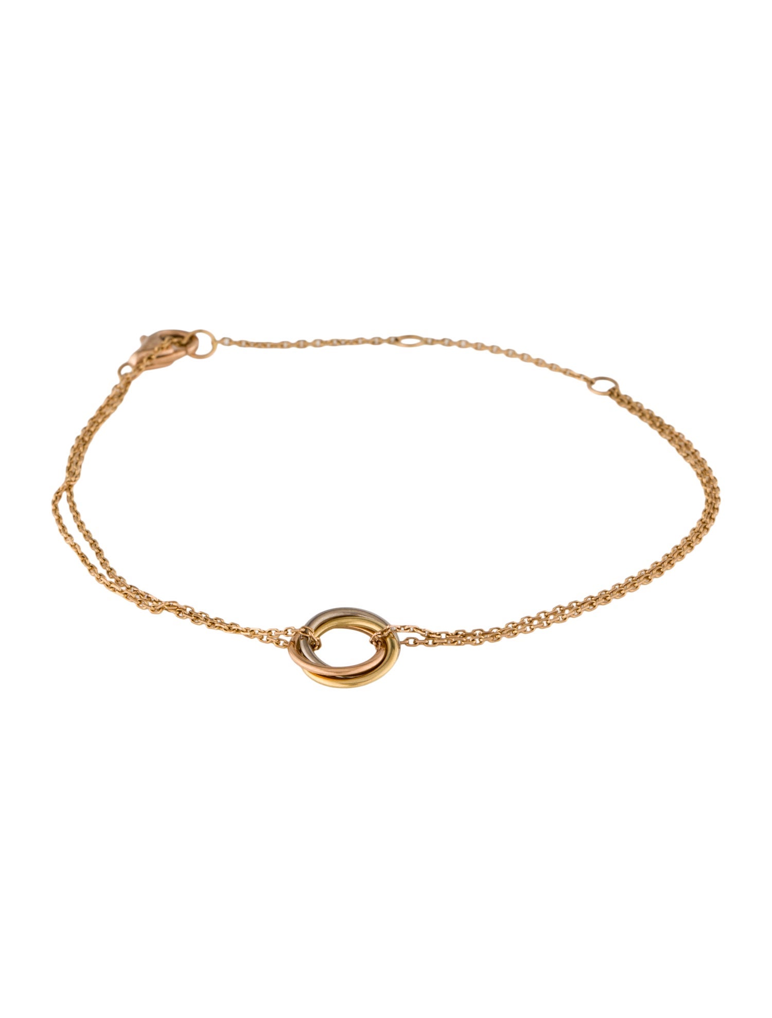 Cartier Trinity Bracelet, on Chain
