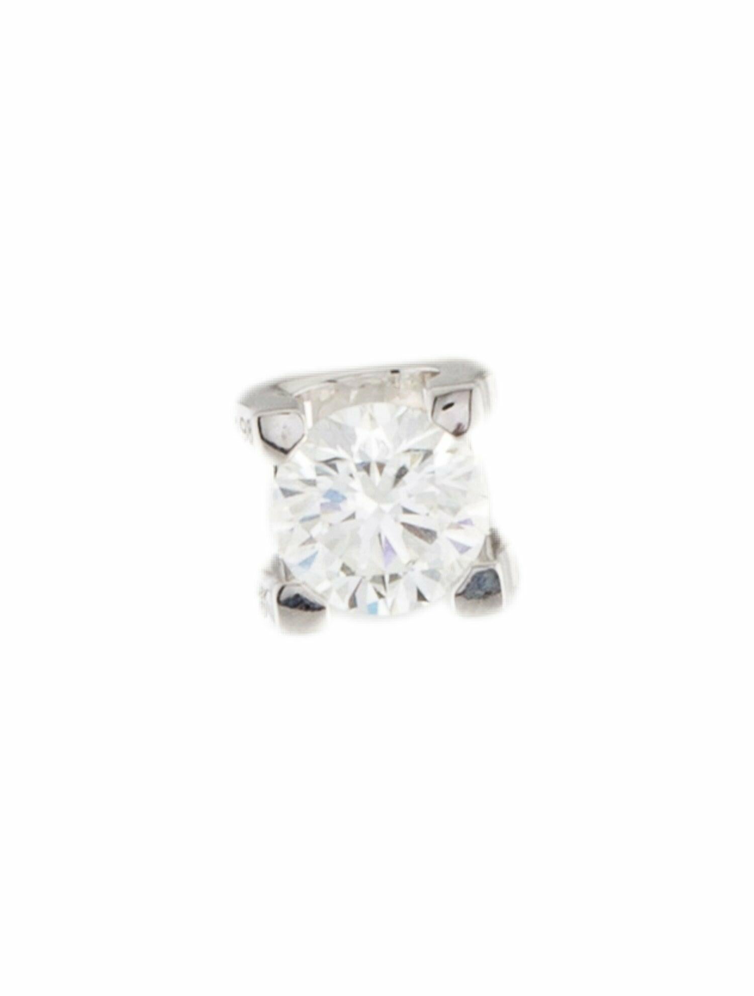 Cartier Diamond Single Stud Earring