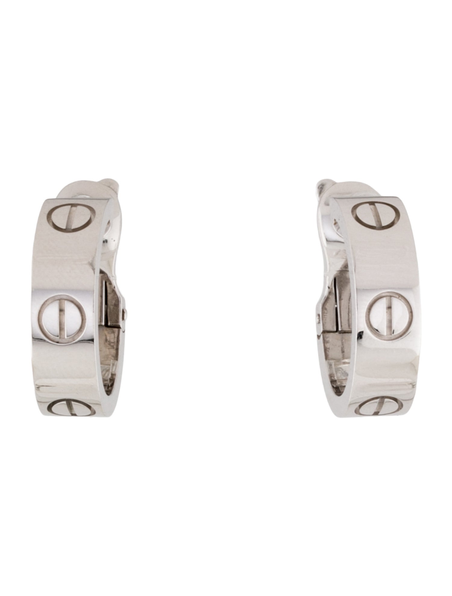 Cartier LOVE Hoop Earrings, Classic Model