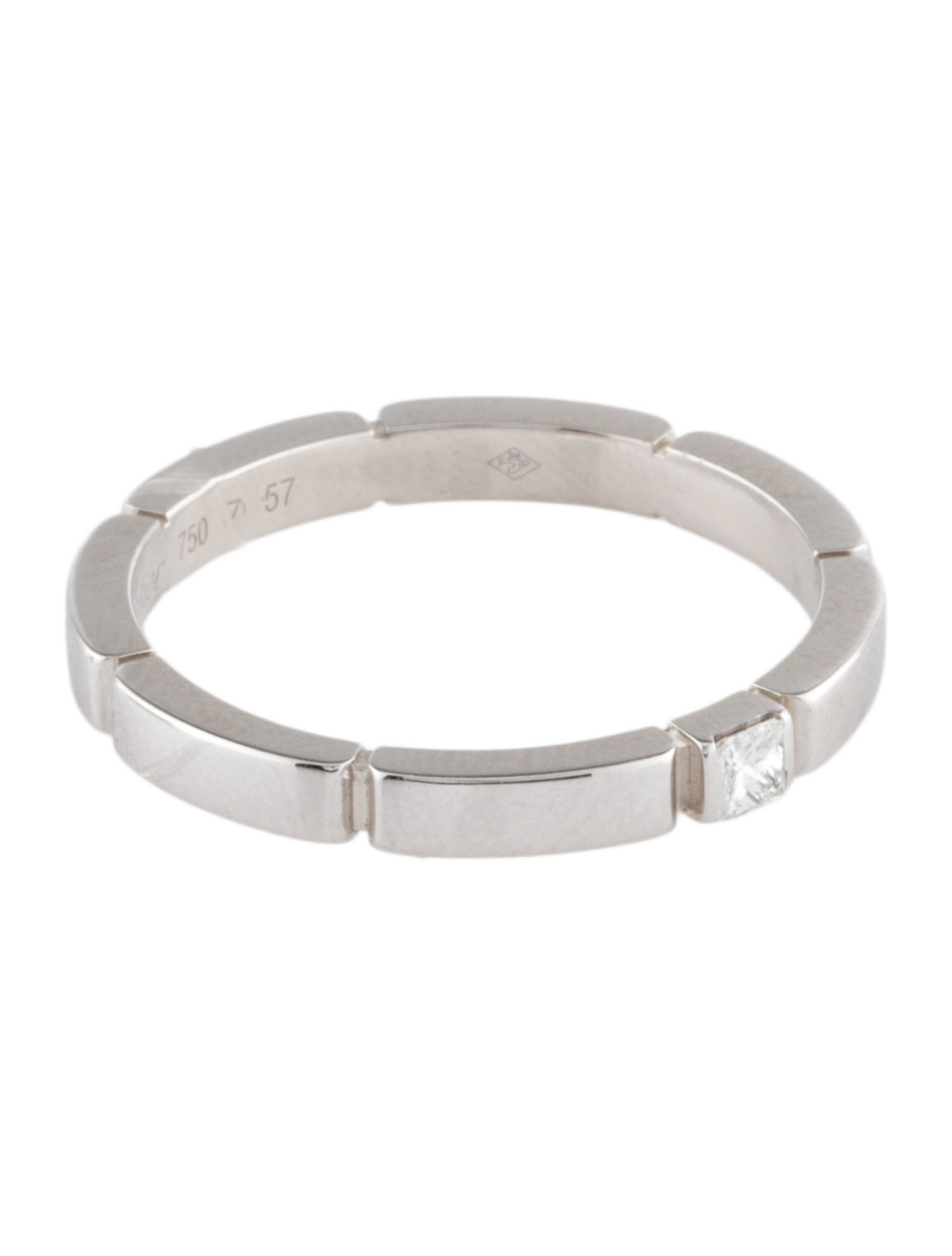 Cartier Diamond Tank Ring