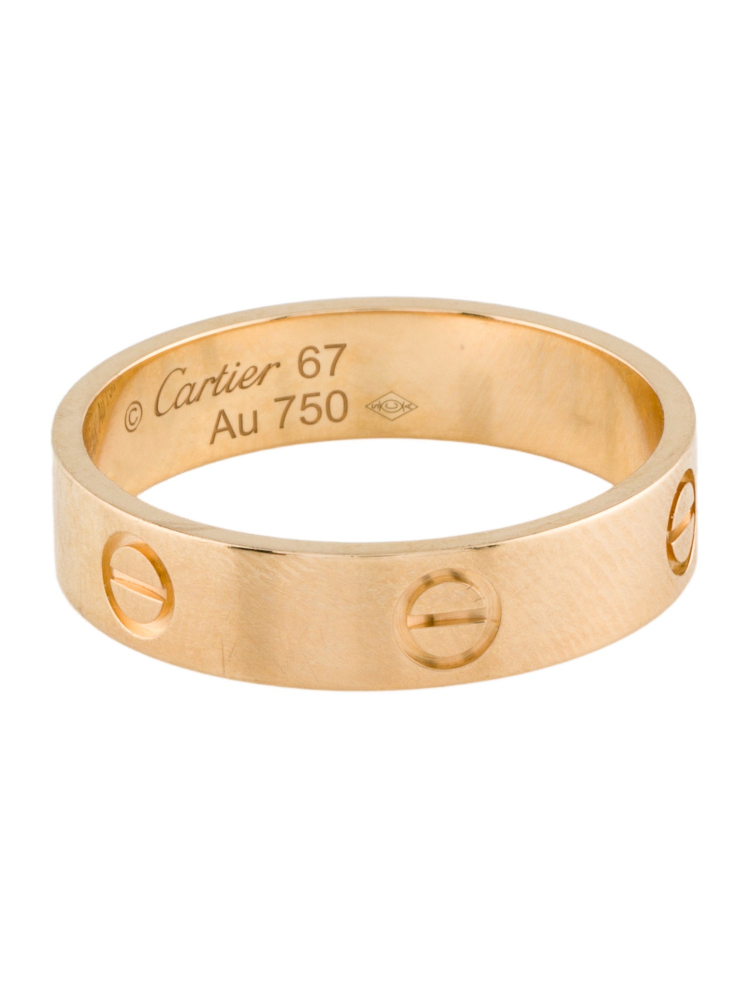 Cartier LOVE Ring, Classic Model