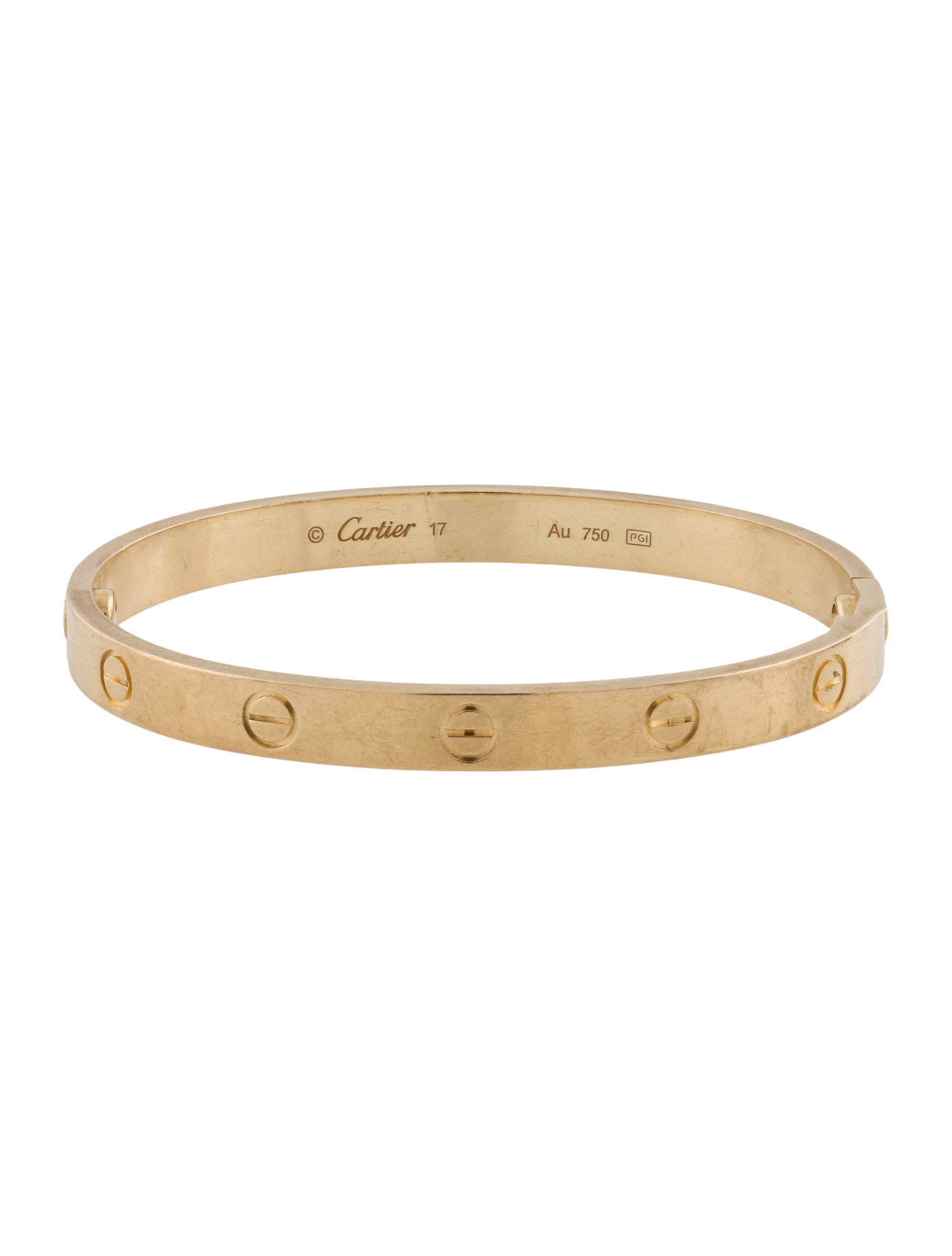 Cartier LOVE Bracelet, Classic Model