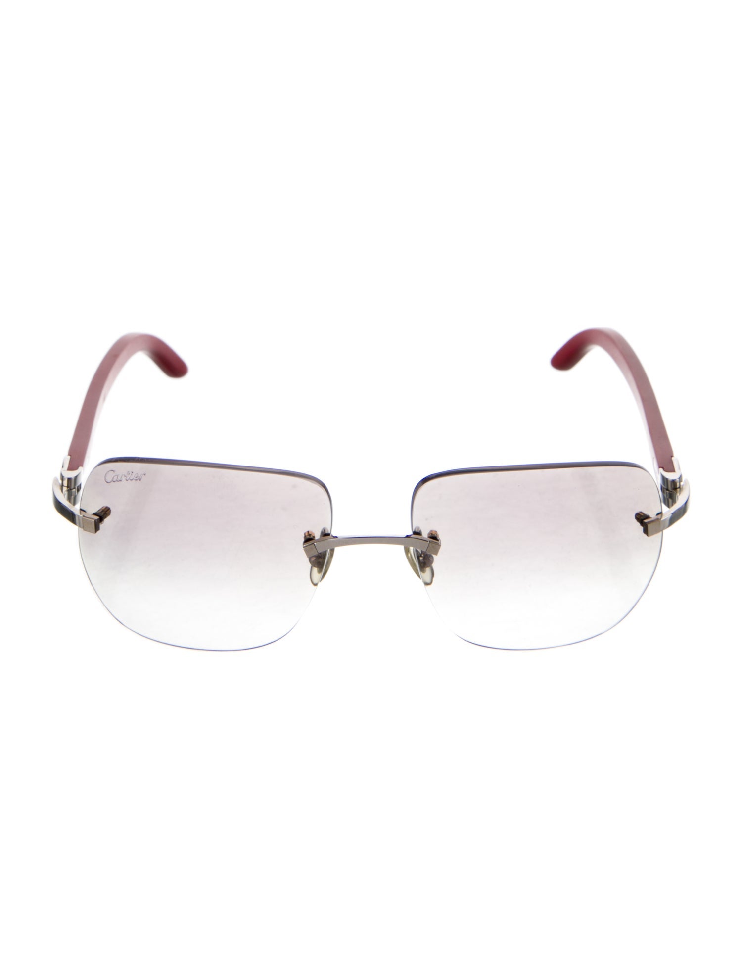 Cartier Square Mirrored Sunglasses