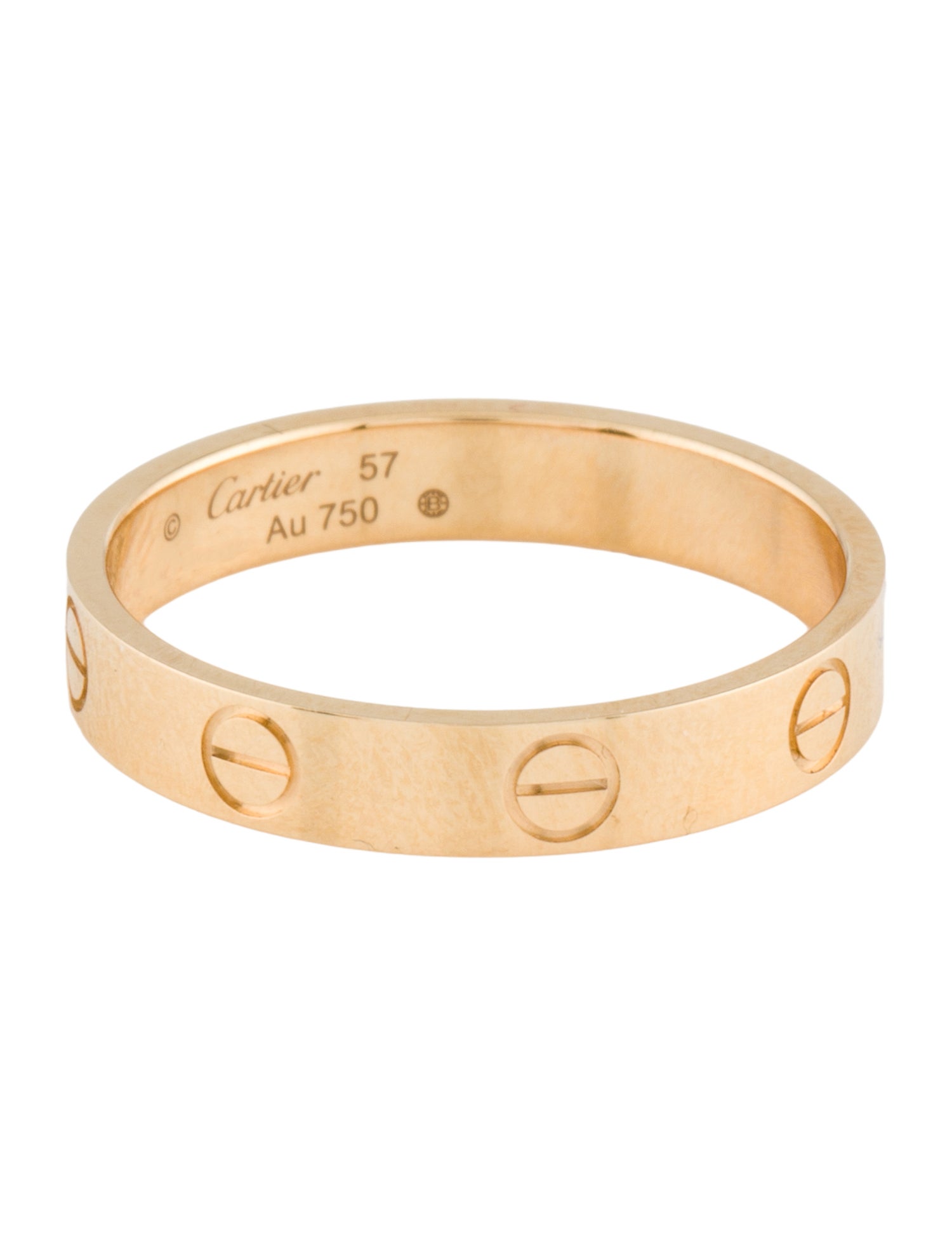 Cartier LOVE Ring; Small Model