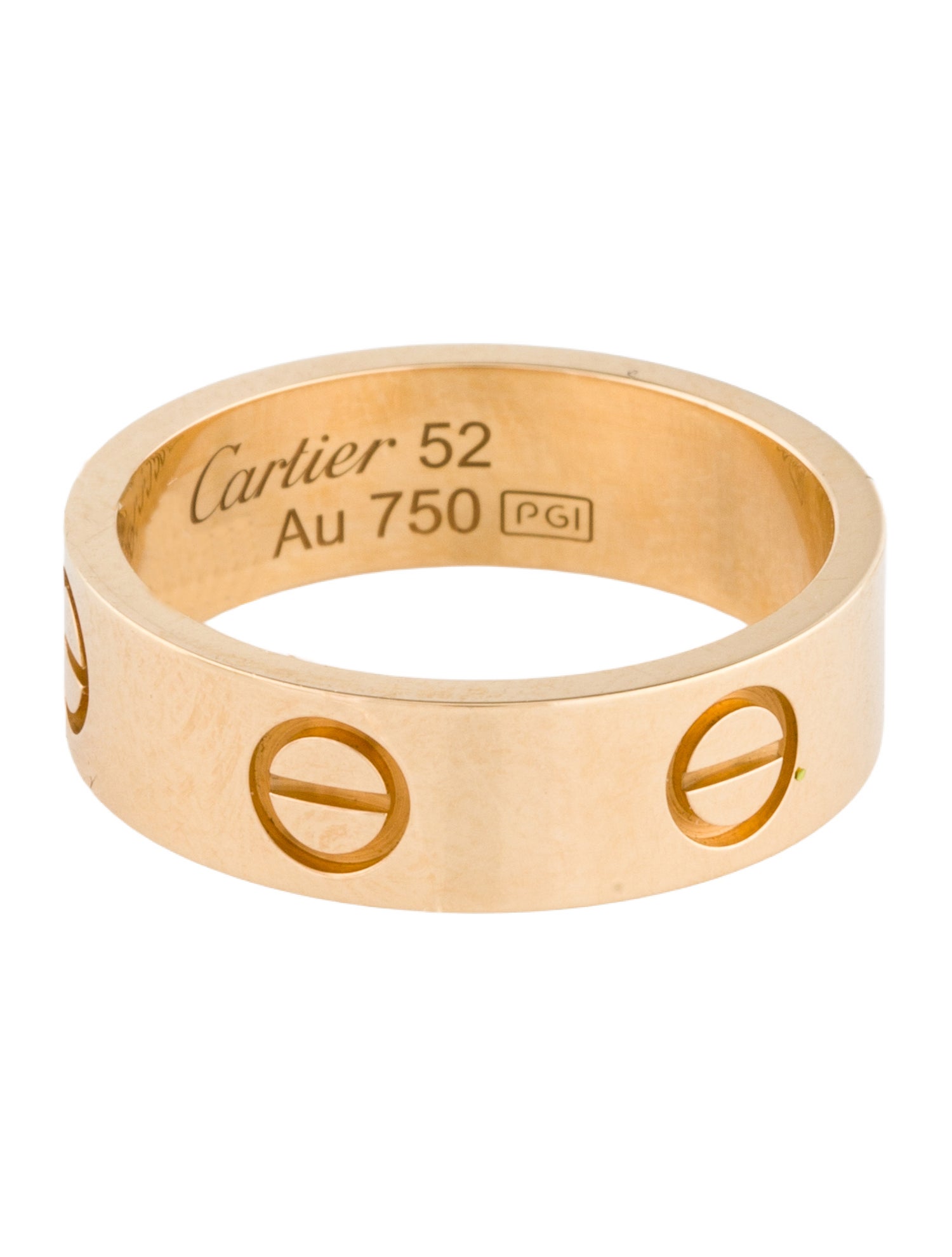 Cartier LOVE Ring, Classic Model
