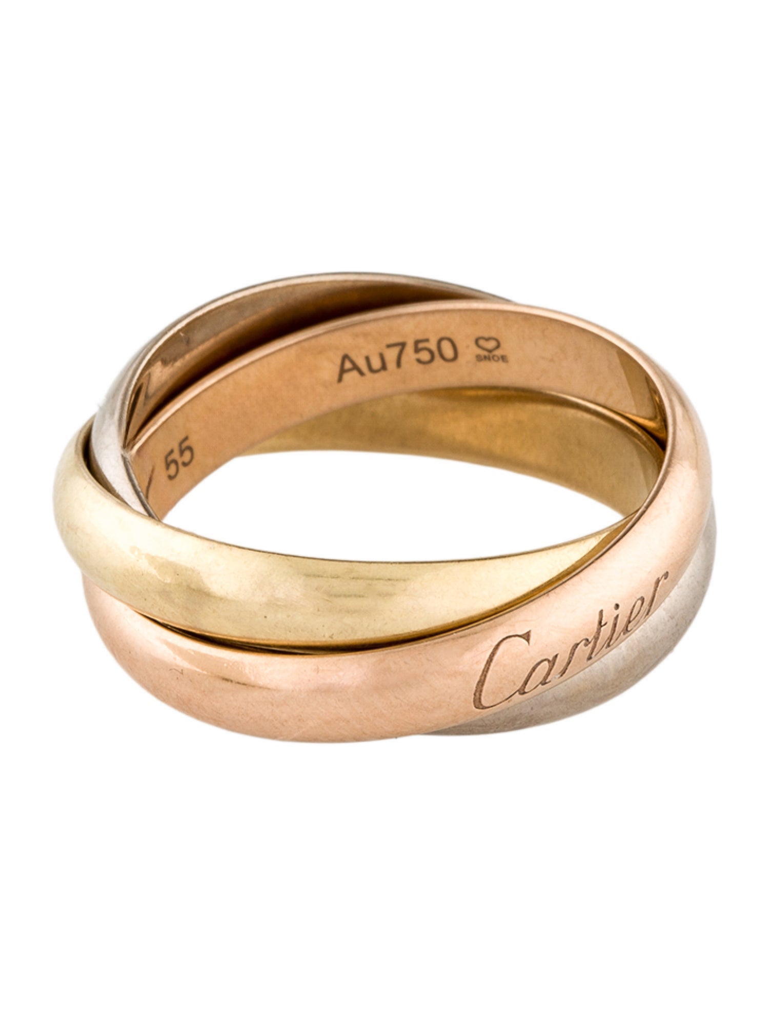 Cartier Trinity Ring, Classic Model