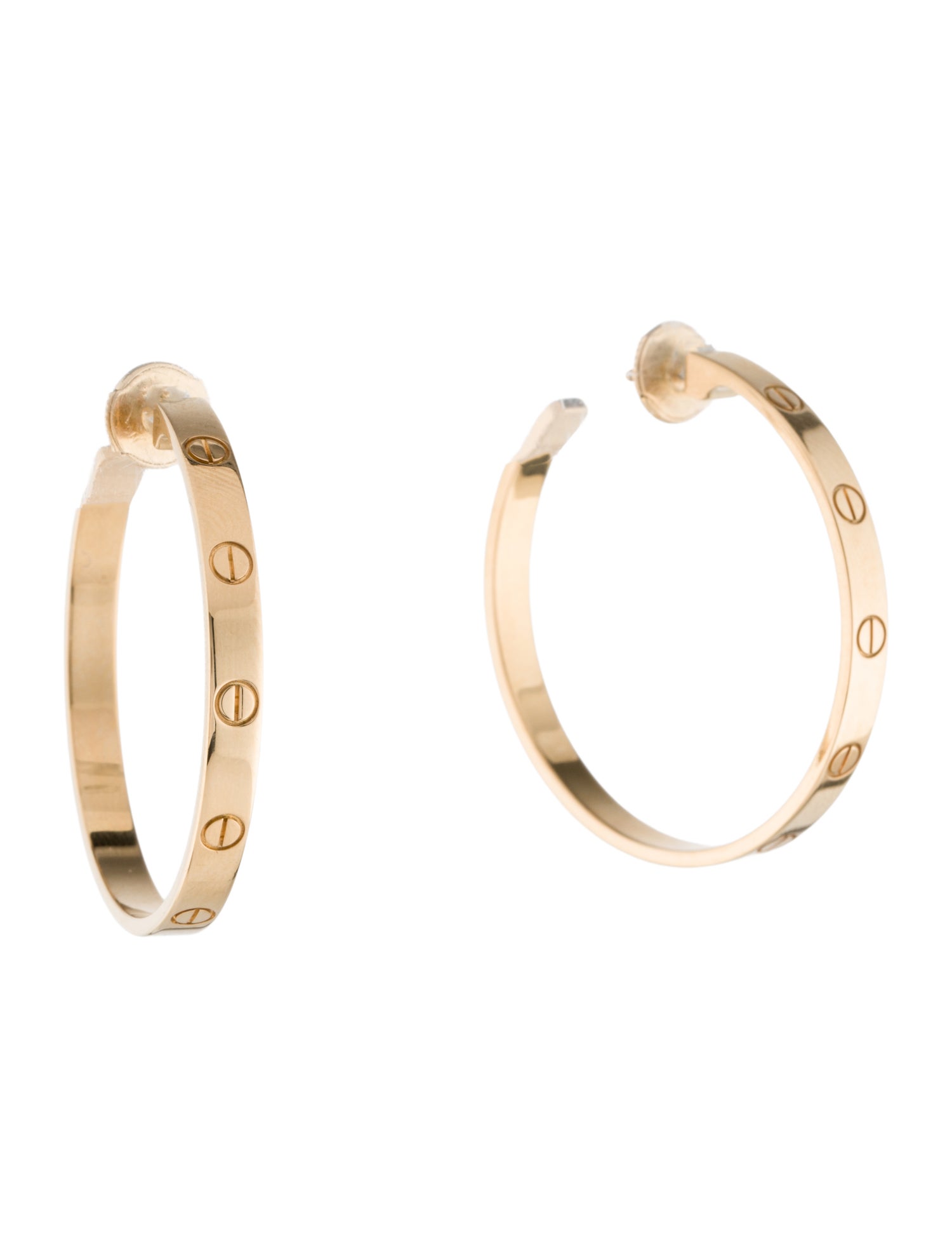 Cartier LOVE Hoop Earrings, Large Model