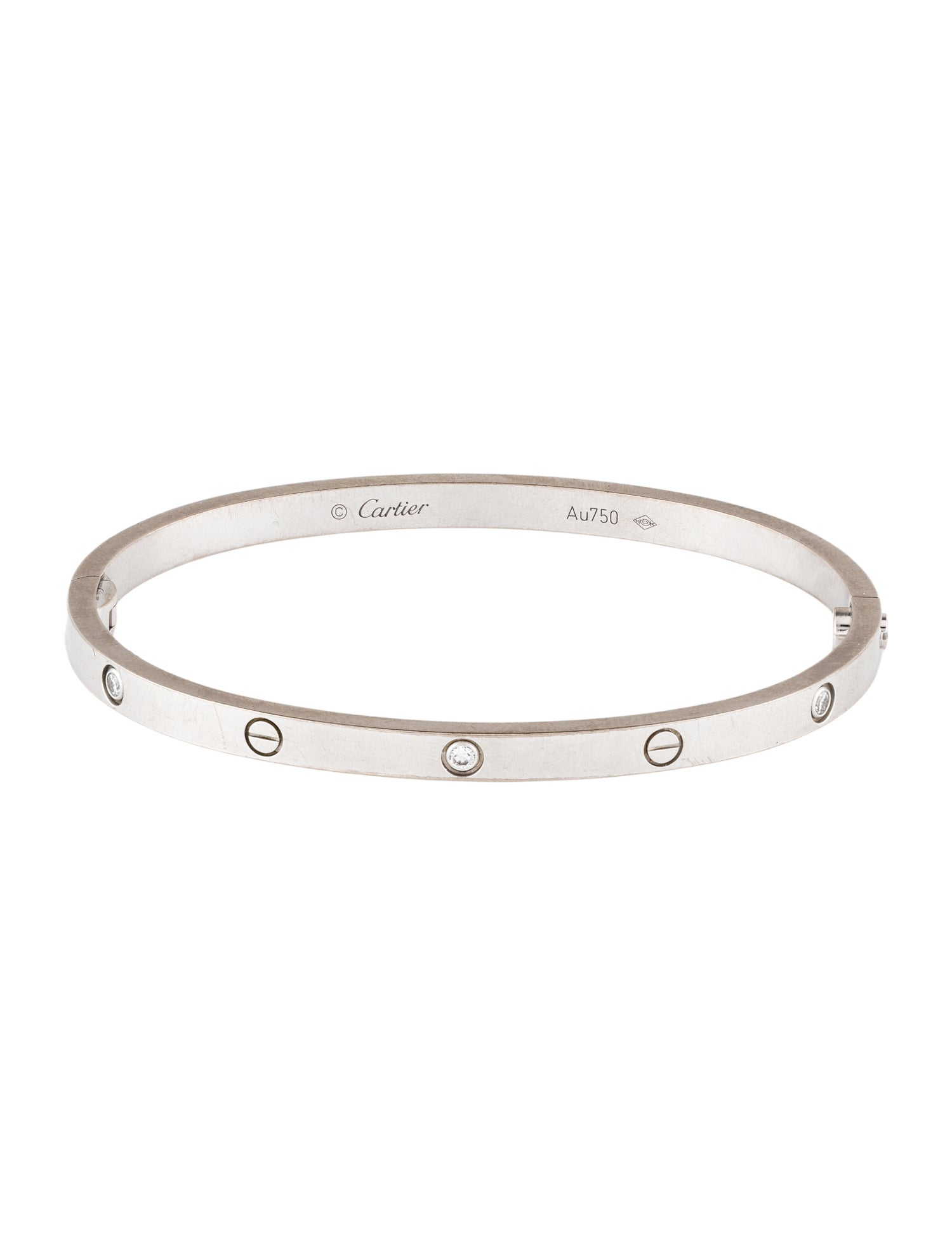 Cartier 6 Diamonds Small LOVE Bracelet